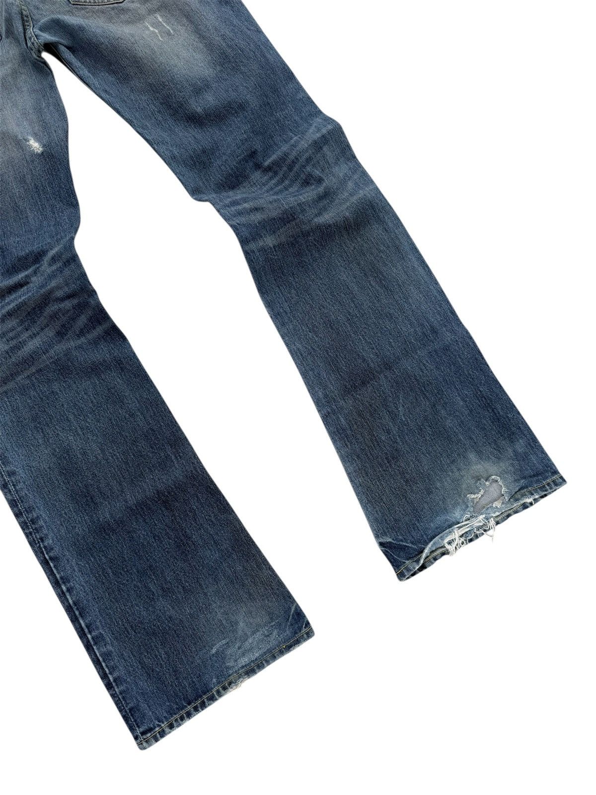 If Six Was Nine BUFFALO JEANS BOOTCUT FLARE DISTRESSED STYLE JEANS Size US 34 / EU 50 - 9 Thumbnail