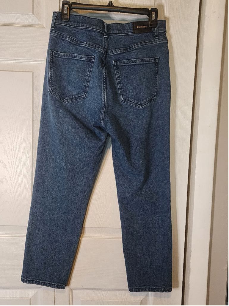 Express Women's Express Jeans, Size 8, Blue Size 30" / US 8 / IT 44 - 3 Thumbnail