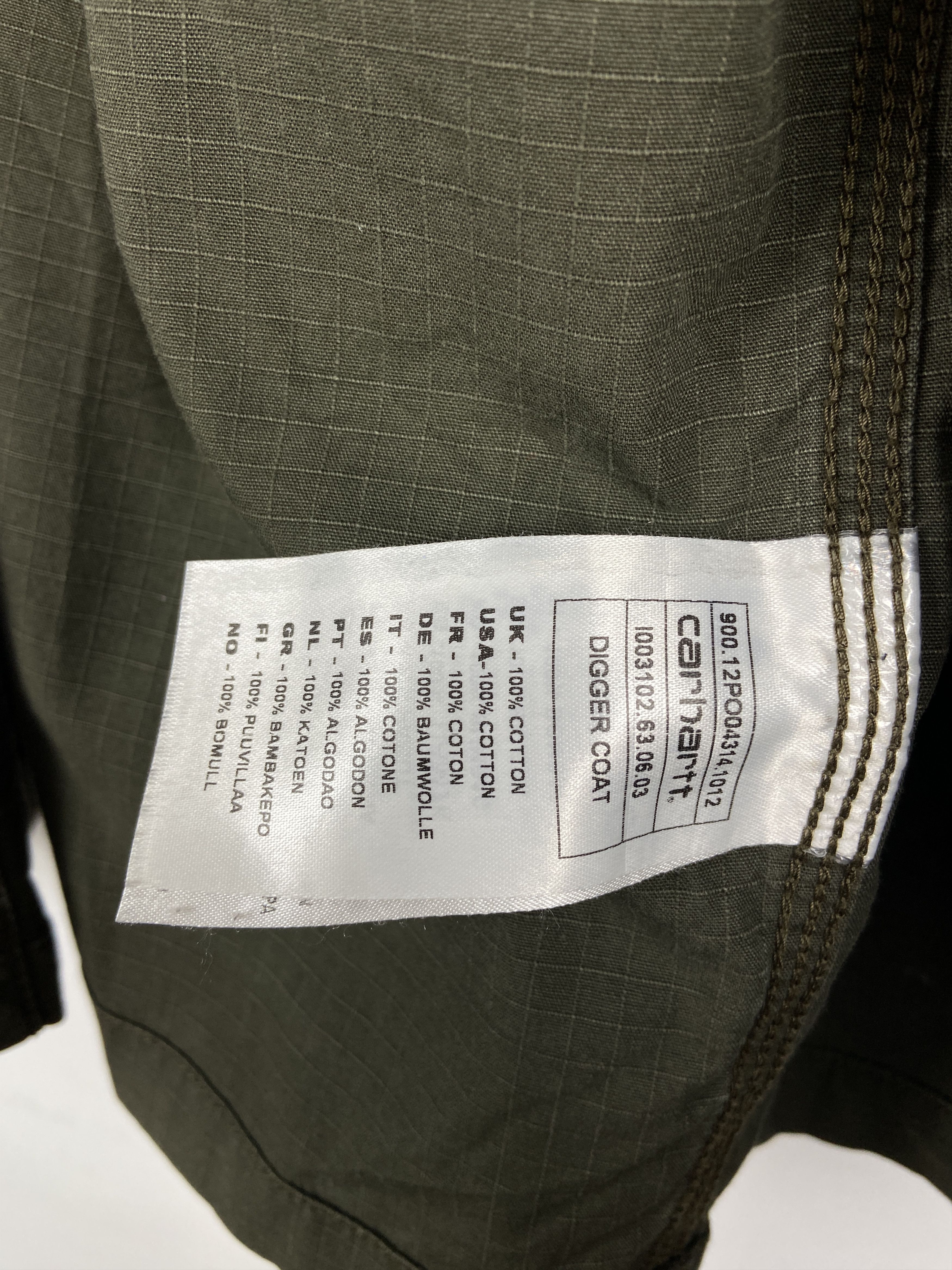 Carhartt Vintage Carhartt WIP Digger Coat Jacket Size US M / EU 48-50 / 2 - 10 Thumbnail