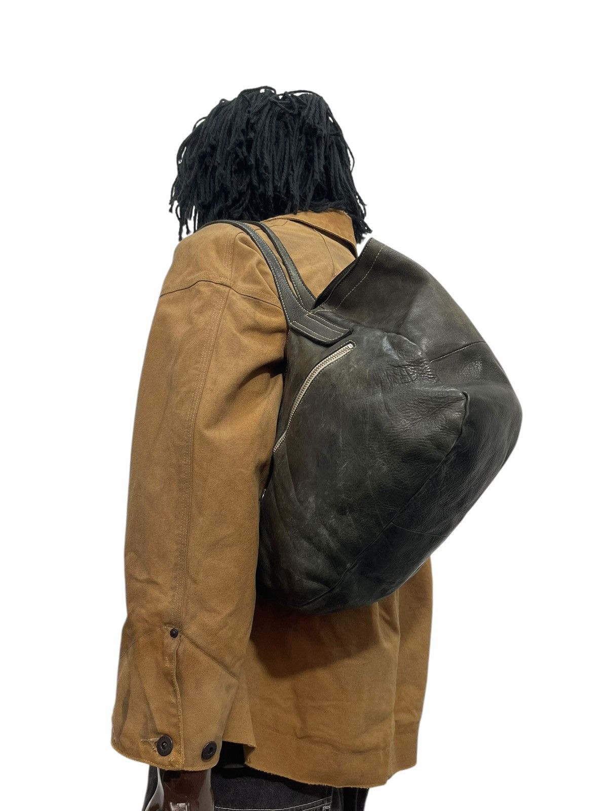 Genuine Leather Full Leather Patina Lily Japan Tote Shoulder Bag 1🟩8 Size ONE SIZE - 1 Thumbnail
