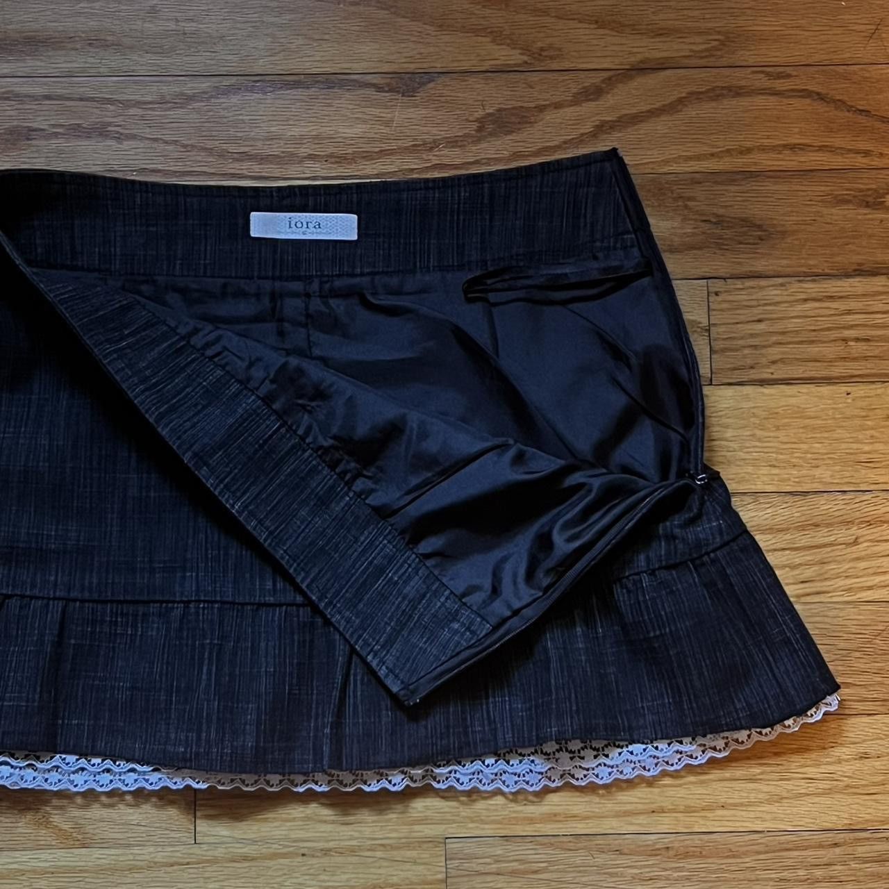 Other Lace Trim Mini Skirt Size 26" / US 2 / IT 38 - 2 Thumbnail