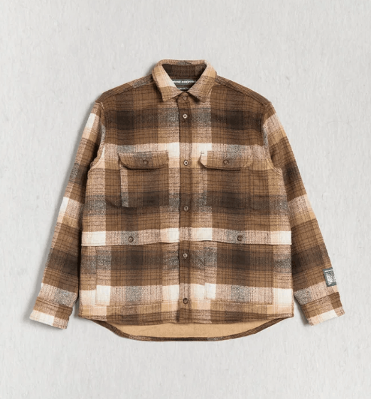 Reese Cooper Reese Cooper Brushed Wool Flanned Shirt Size US L / EU 52-54 / 3 - 1 Thumbnail