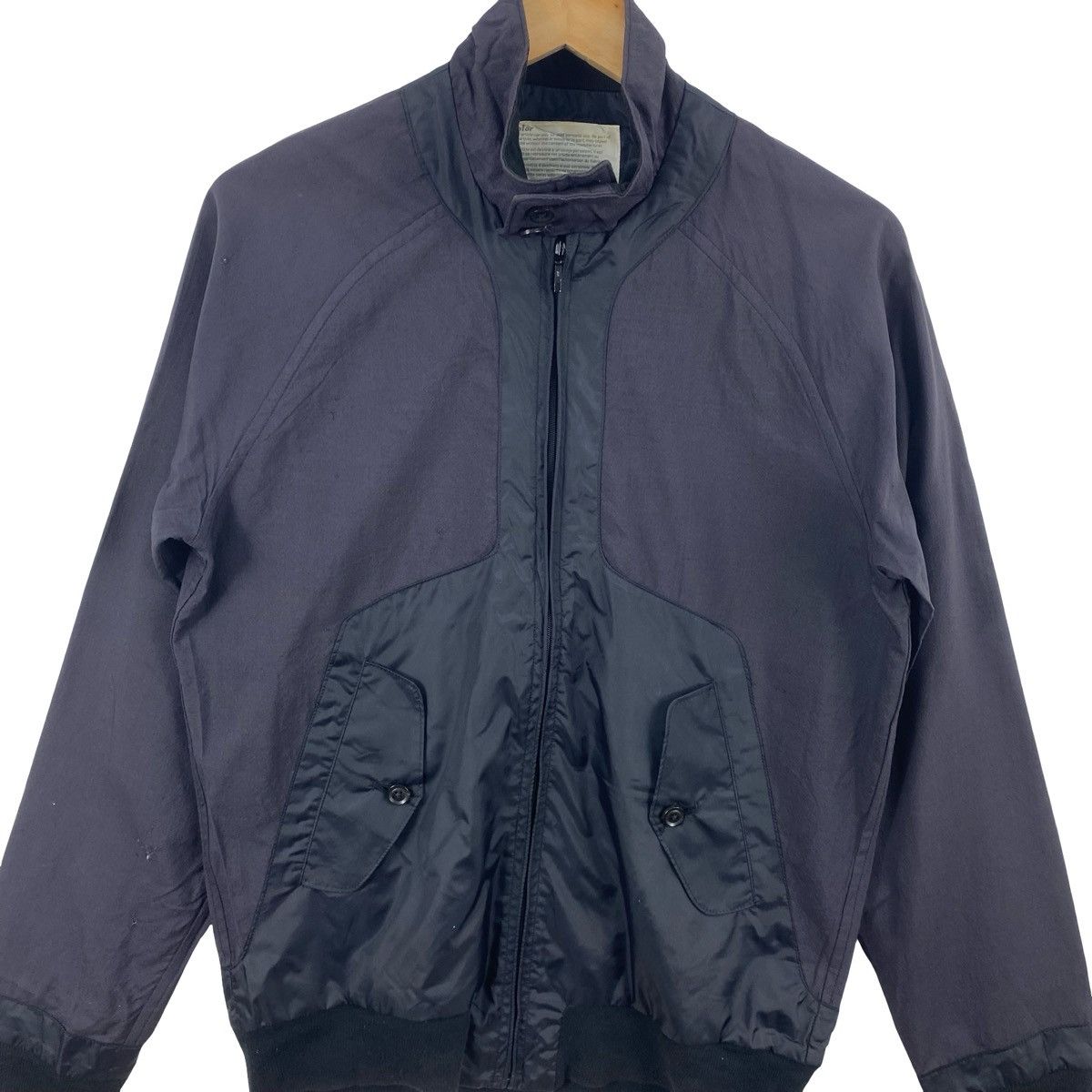 Kolor Vintage KOLOR Bomber Jacket Designer Technical Panel Zip Up Size US M / EU 48-50 / 2 - 5 Thumbnail
