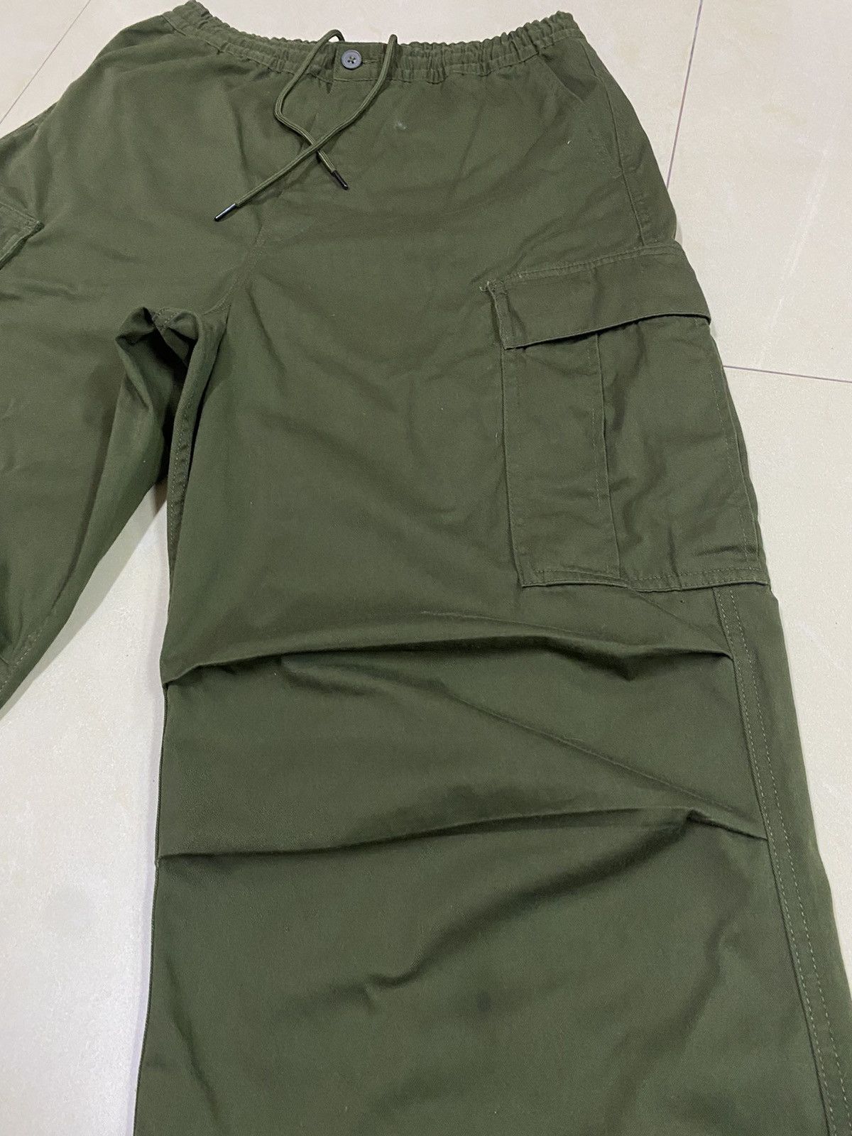 GU Japanese Brand Balloon Parachute Cargo Pants Size 30-34 Size US 34 / EU 50 - 4 Thumbnail