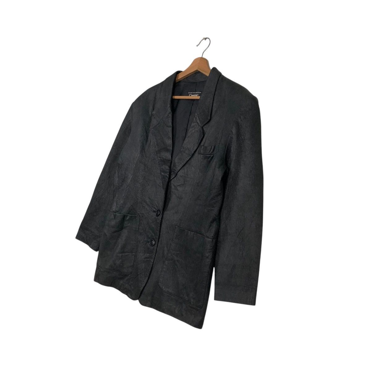 Japanese Brand 🔥VINTAGE LEATHER JACKET COATS CIZENNE ISSEY MIYAKE Size US M / EU 48-50 / 2 - 4 Thumbnail