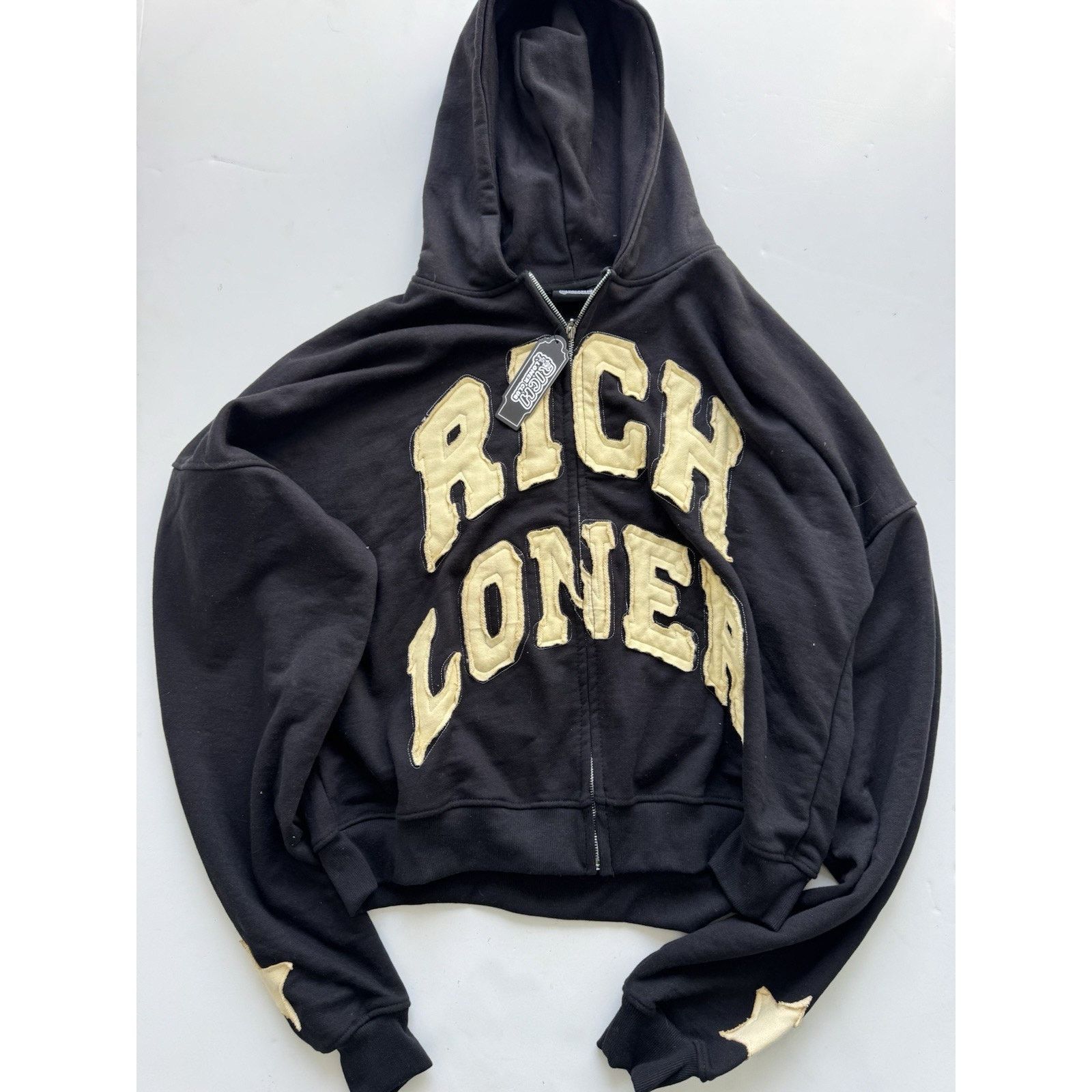 Other Rich Loner Hoddie 2XL Black oversized Heavyweight Size US XXL / EU 58 / 5 - 1 Thumbnail