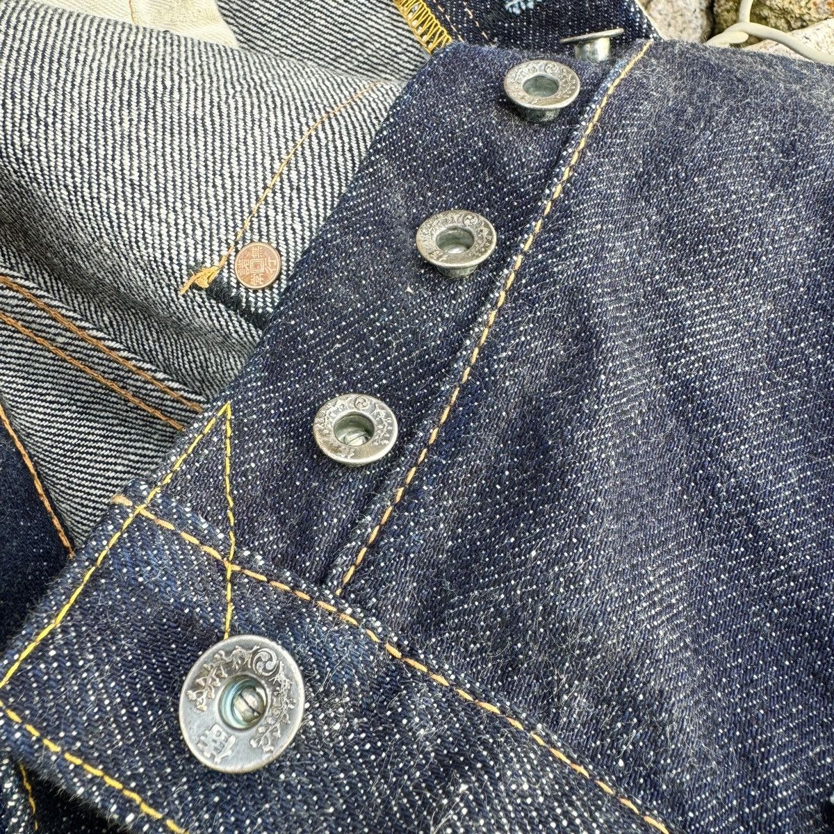 Other SAMURAI JEANS 'S5000VX' Regular Straight Selvedge 21oz Denim Size US 36 / EU 52 - 12 Thumbnail
