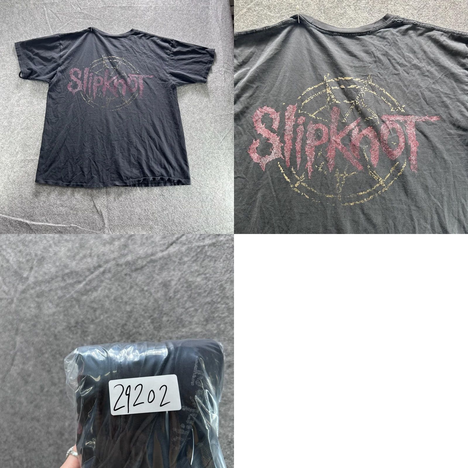 Area VINTAGE Slipknot Shirt Mens 2XL Black Graphic Tee We Are Not Your Kind Distressed Size US XXL / EU 58 / 5 - 9 Thumbnail