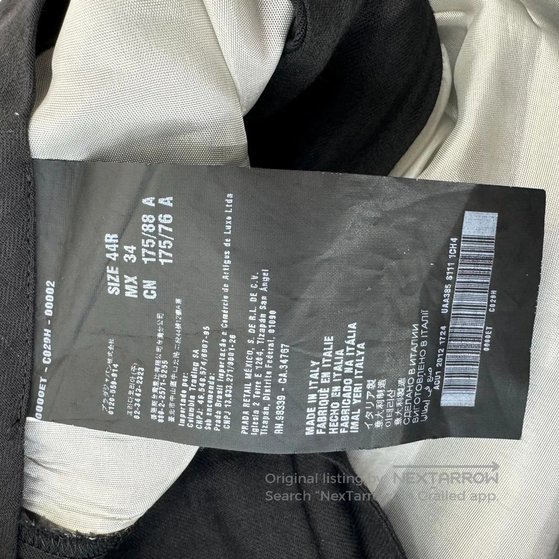 Prada Prada Black Wool Trousers Show Style. Size US 28 / EU 44 - 5 Thumbnail