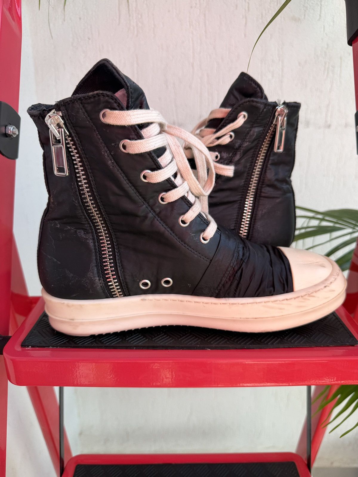 Rick Owens Drkshdw w14 Wrap hustler ramones Size US 8 / IT 38 - 13 Thumbnail