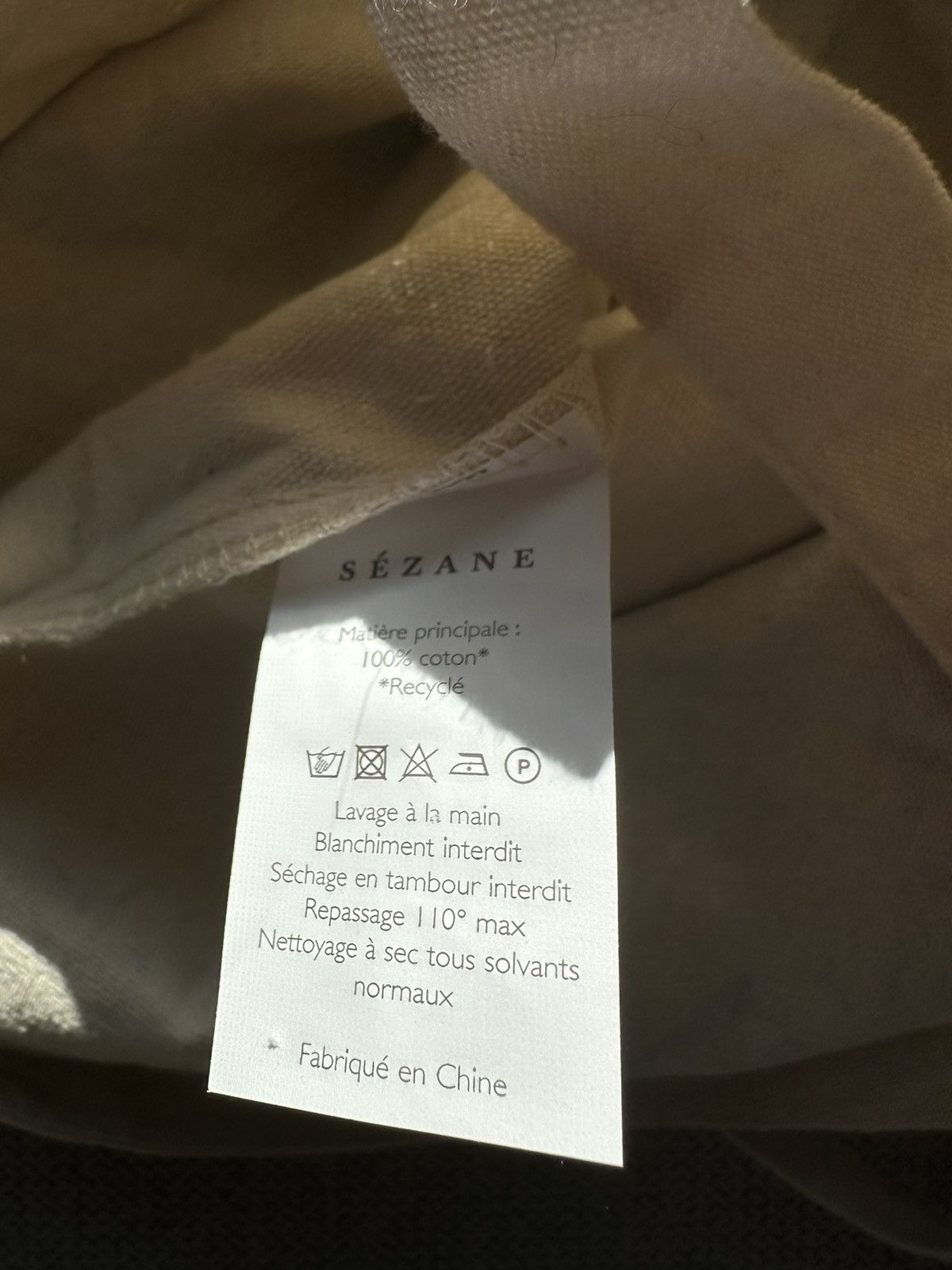 Sezane Cotton bag, perfect for summer Size ONE SIZE - 3 Thumbnail