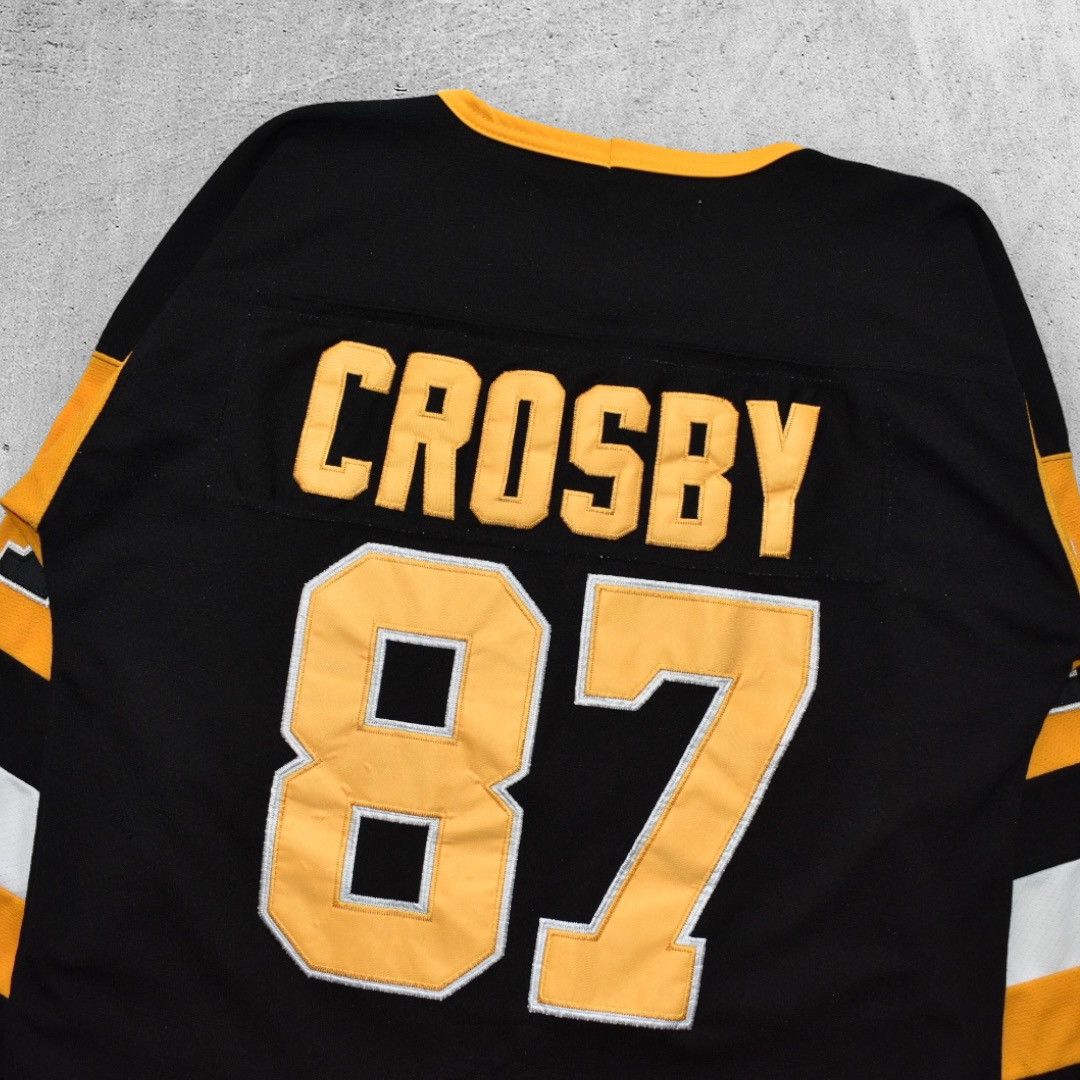 Ccm Vintage Pittsburgh Penguins Sidney Crosby NHL CCM Jersey (M) Size US M / EU 48-50 / 2 - 3 Thumbnail