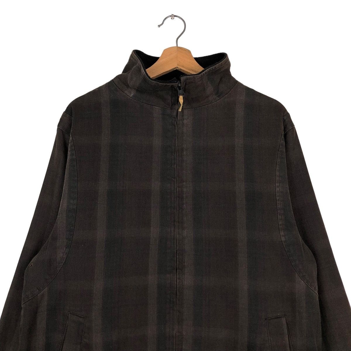Japanese Brand 🔥VINTAGE BIKER JACKET ELEMENT JAPAN TARTAN ISSEY MIYAKE Size US L / EU 52-54 / 3 - 5 Thumbnail