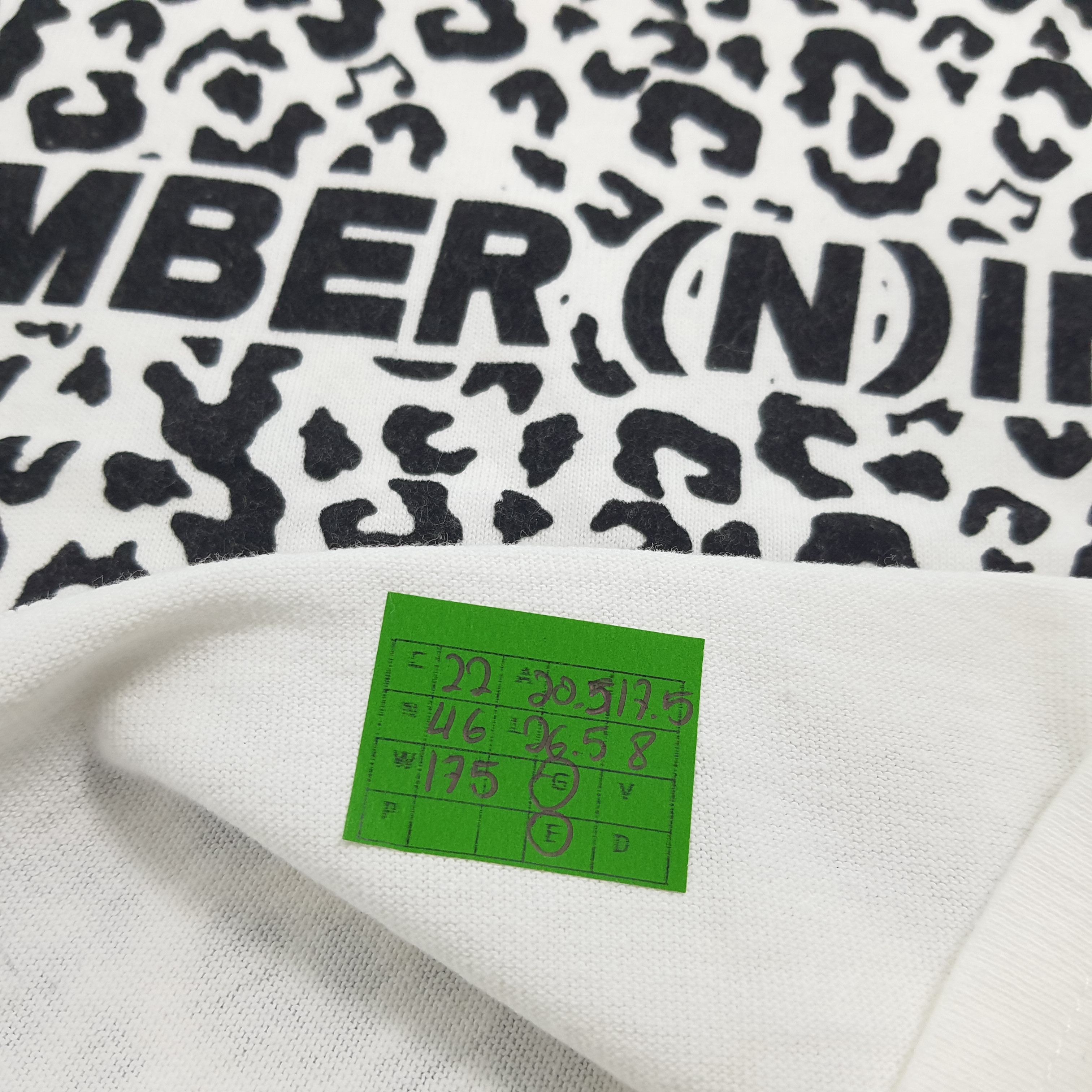 Other Number Nine Spell Out T-shirt Size US M / EU 48-50 / 2 - 6 Thumbnail