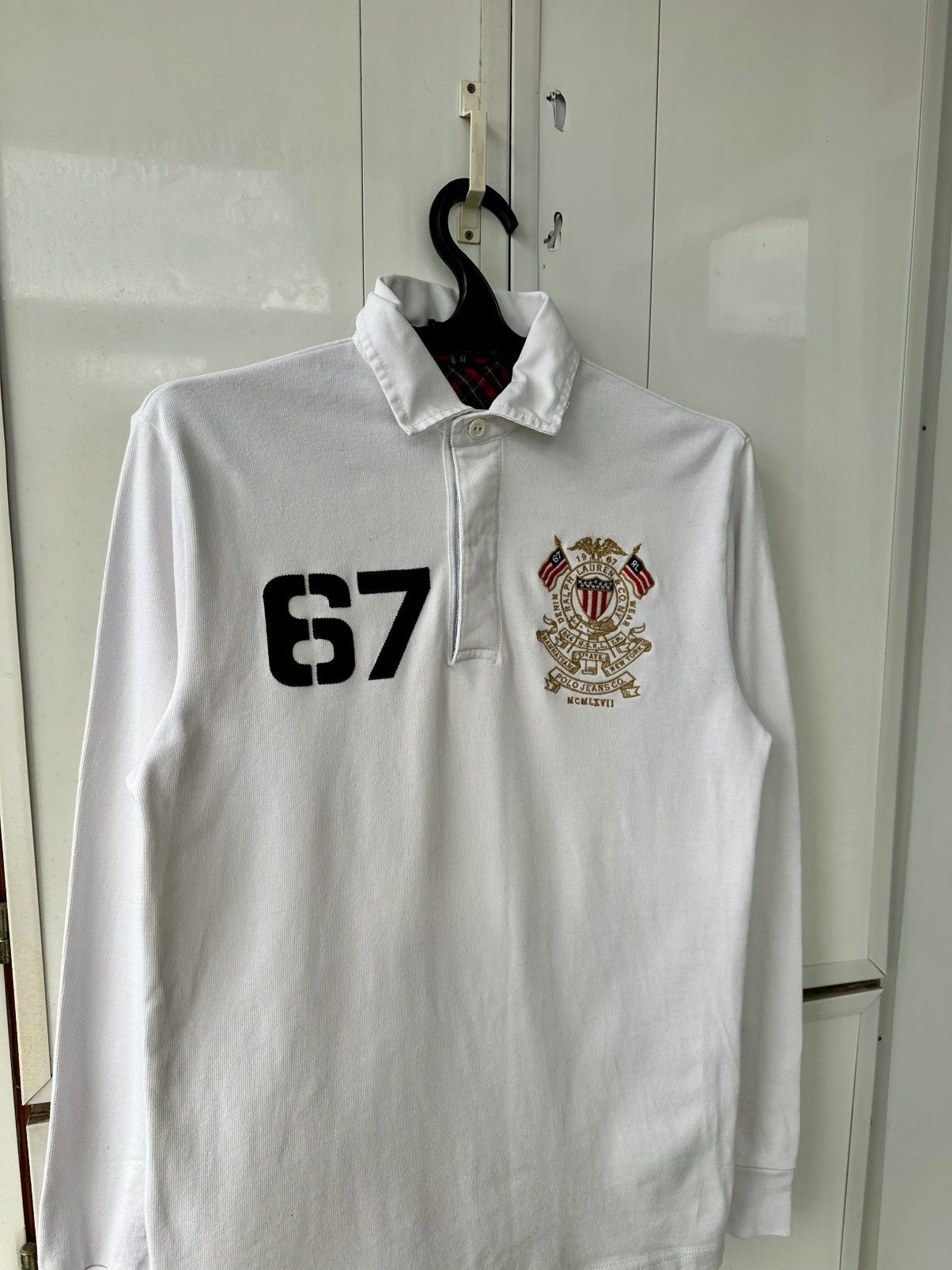 Polo Ralph Lauren Vintage Polo Ralph Lauren USA 67 Rugby Size US M / EU 48-50 / 2 - 9 Thumbnail