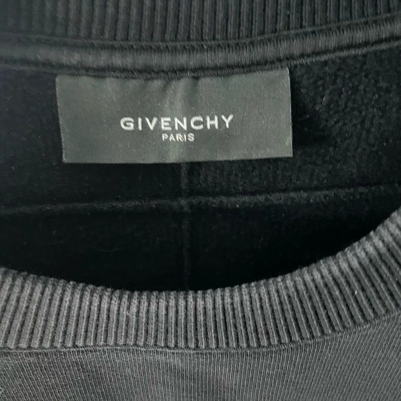 Givenchy Givenchy Chest Printed Logo Portrait Black Hoodie YY Size US M / EU 48-50 / 2 - 4 Thumbnail