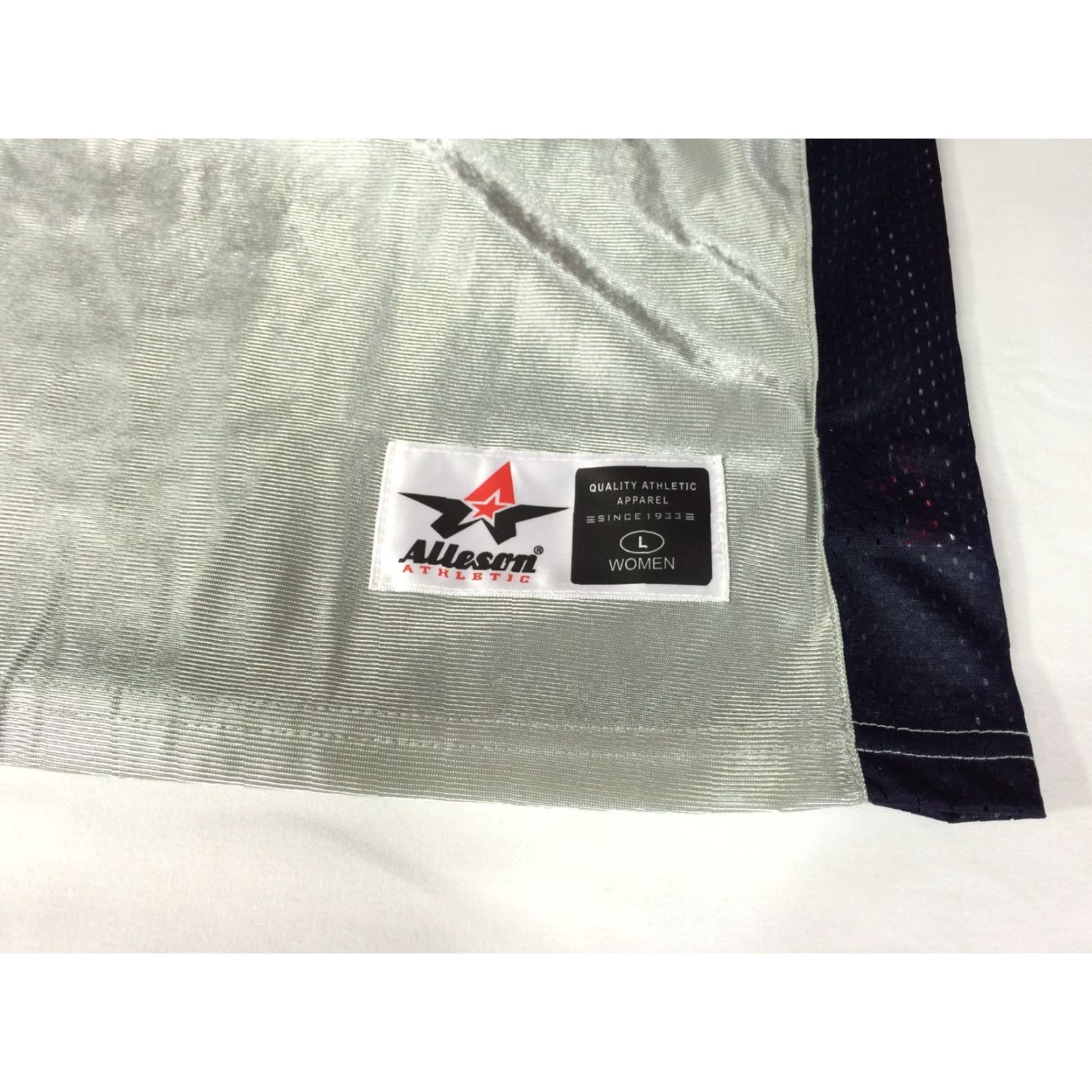 Vintage Dallas Women's Basketball Practice Jersey Sz L - Alleson Athletic - Reversible Tank Shirt Gray Sportswear Womens L Size L / US 10 / IT 46 - 3 Thumbnail