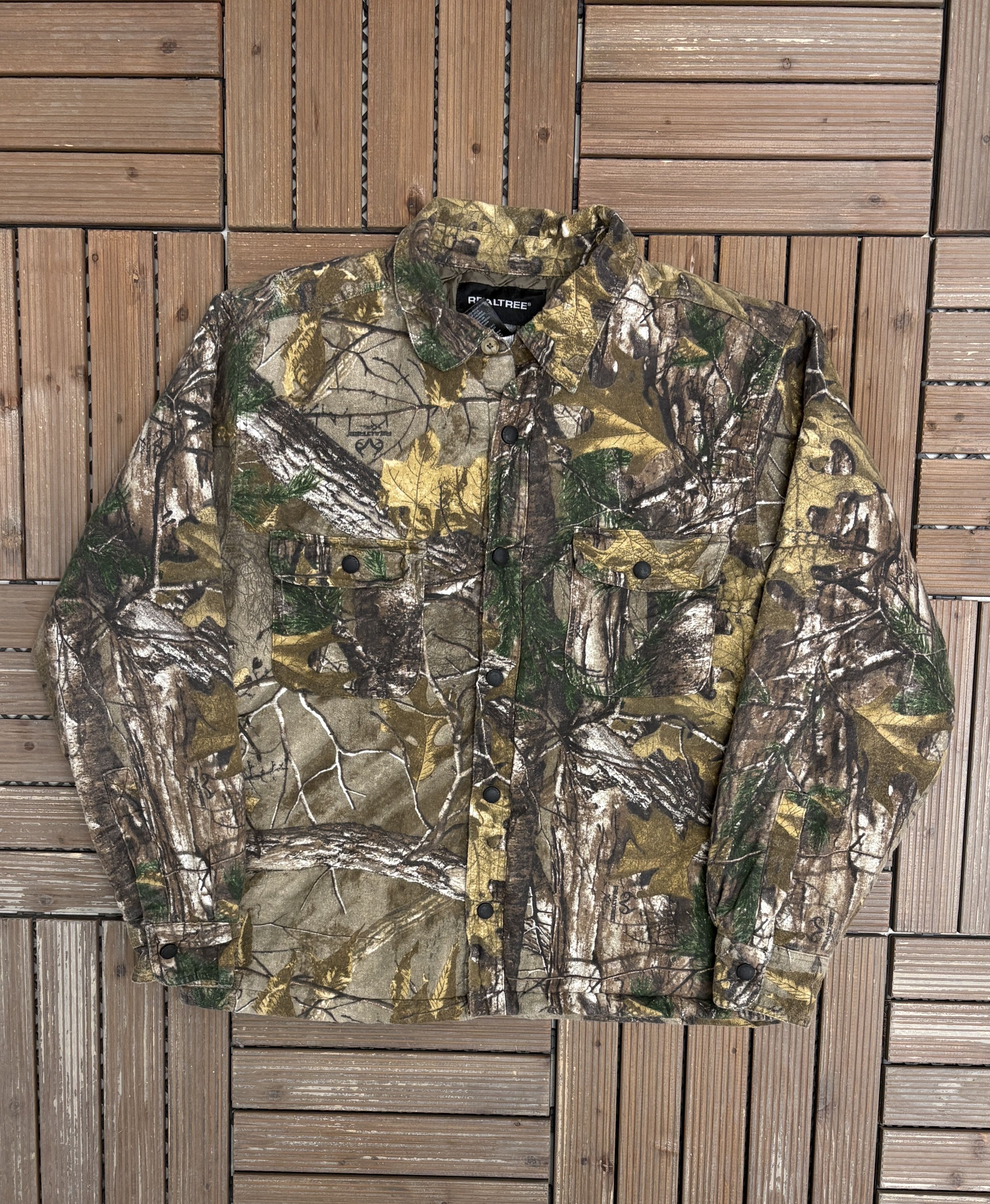 Realtree × Vintage RealTree Camouflage Vintage Green Jacket Size US L / EU 52-54 / 3 - 1 Thumbnail