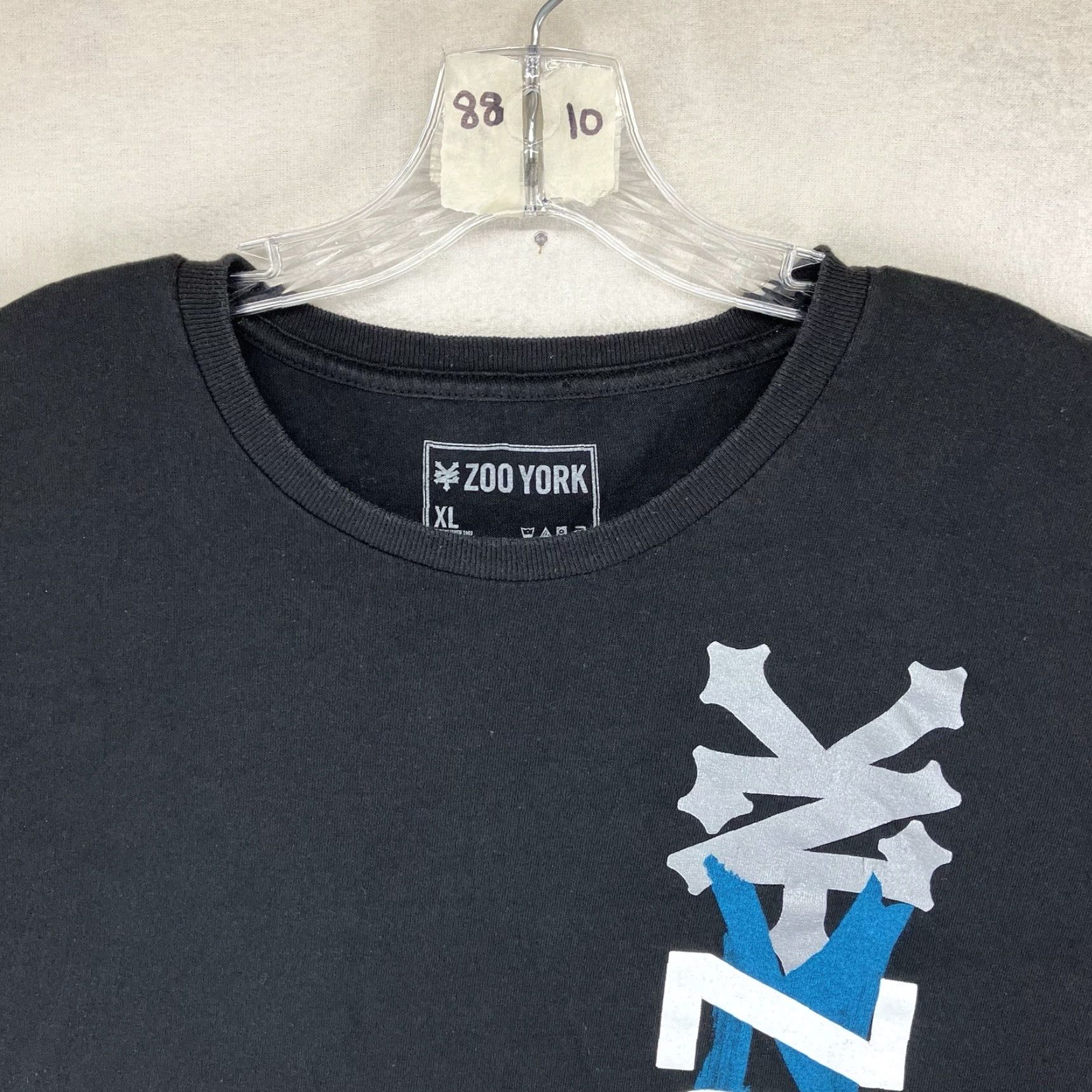 Zoo York VINTAGE Zoo York T-Shirt Men XL Black Graffiti Logo 2000s Skate Hip Hop Summer Size US XL / EU 56 / 4 - 4 Thumbnail