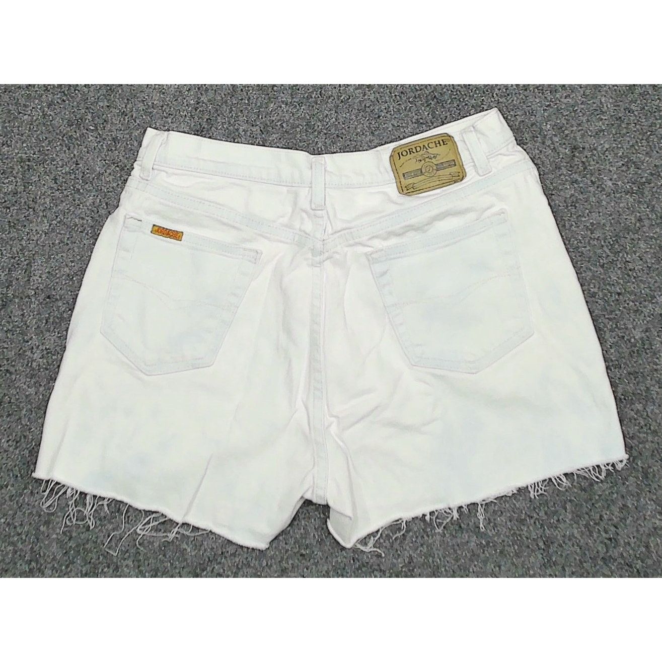 Jordache Vintage Jordache Custom Cut Acid Wash Denim Shorts Y2K Size 32" / US 10 / IT 46 - 4 Thumbnail