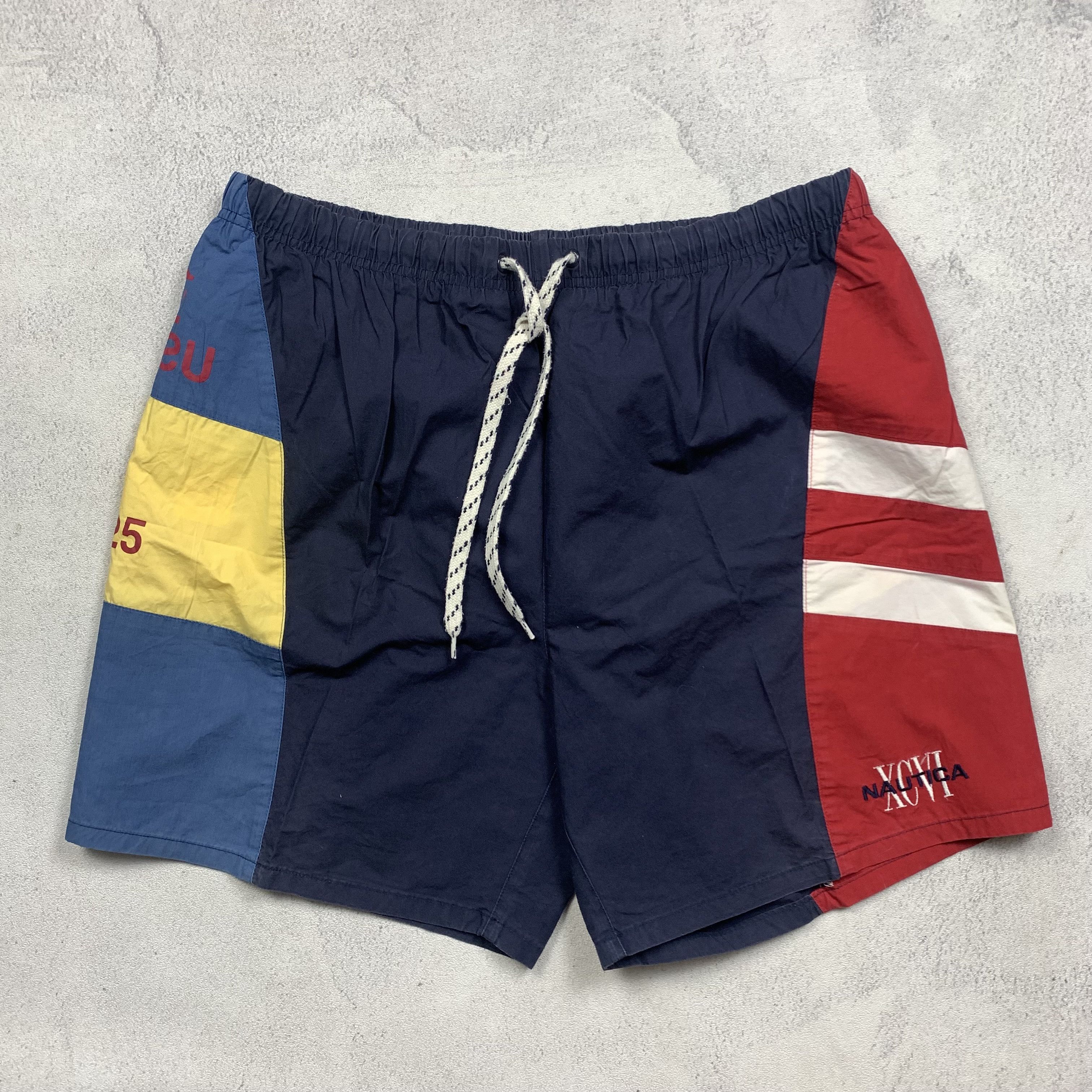 Nautica Vintage 90s Nautica Trunk Boardshort Pants Size US 36 / EU 52 - 1 Thumbnail