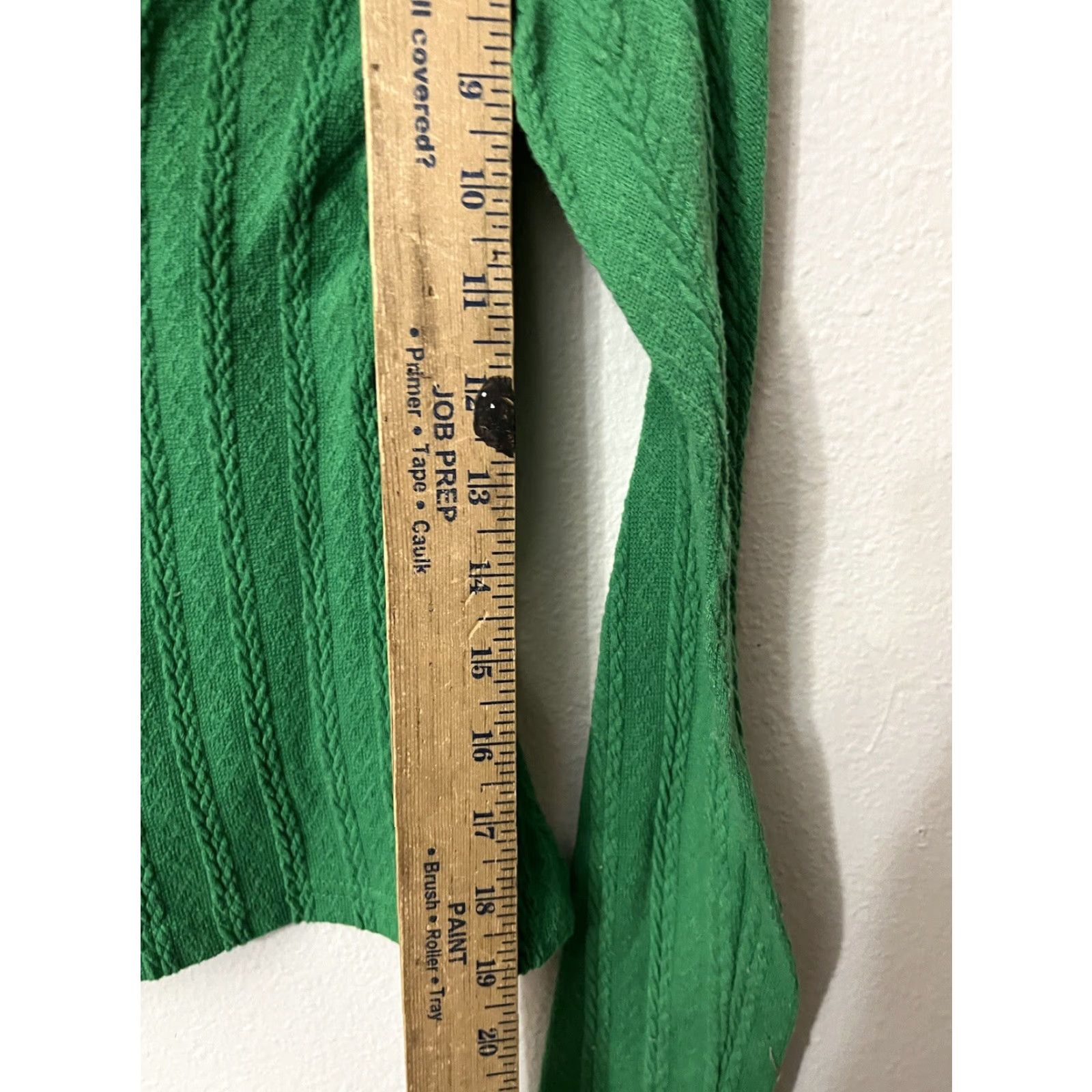 Shein VINTAGE SheIn Green Long Sleeve V-Neck Button-Up Henley Maternity Size Small Casual Womens Size S / US 4 / IT 40 - 4 Thumbnail