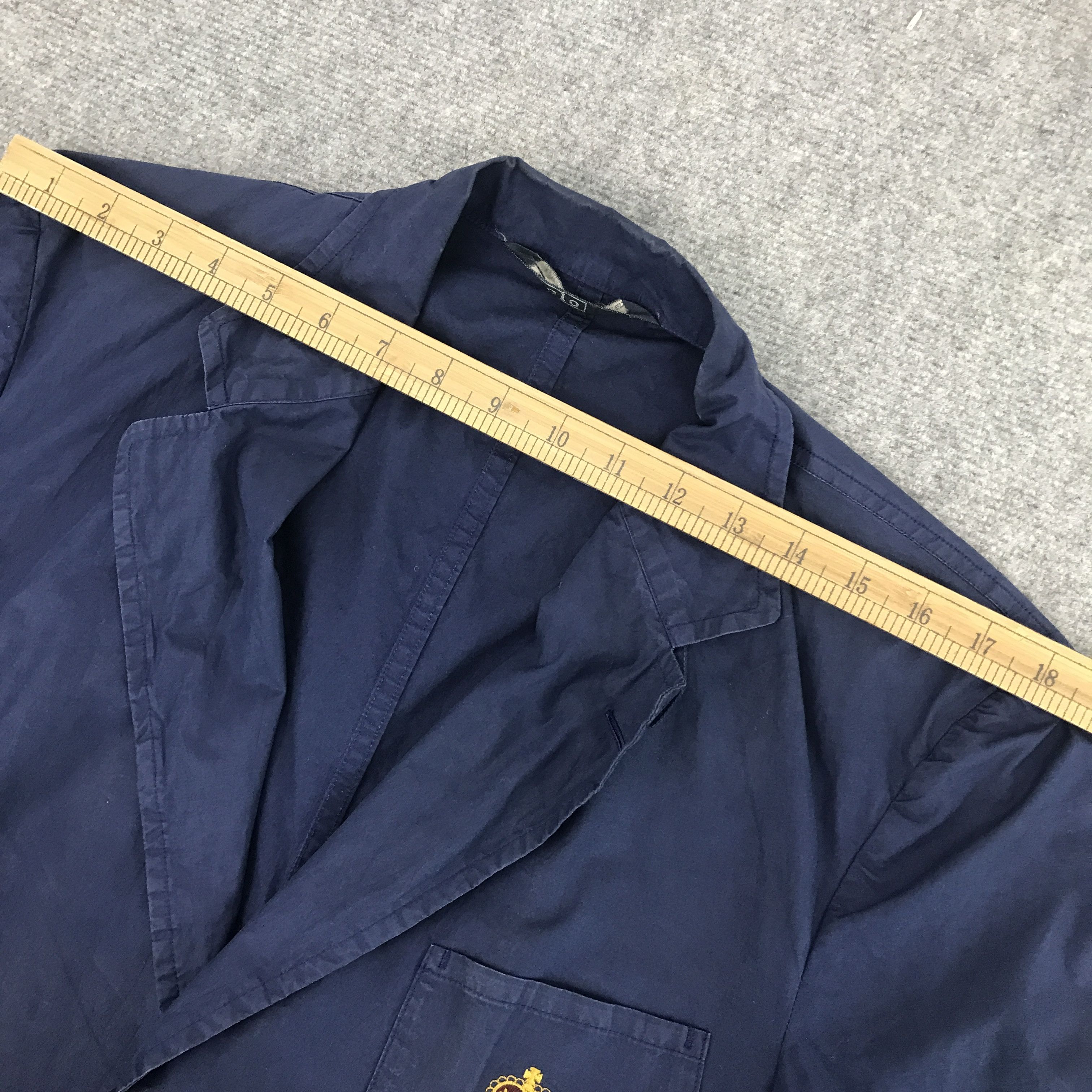 Polo Ralph Lauren Rare polo by ralph lauren blue coat blazer jacket Size US M / EU 48-50 / 2 - 7 Thumbnail