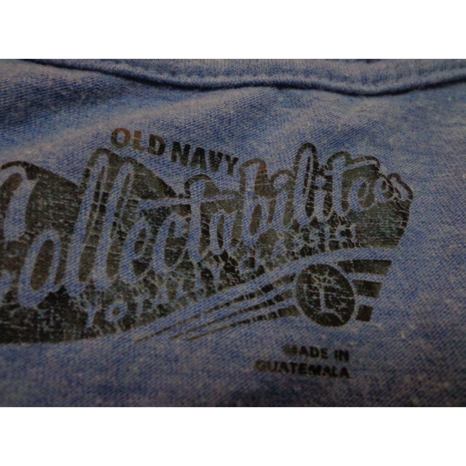 Old Navy Old Navy Collectabilitees PLAYER Charlie Brown Heather Blue T-shirt Large Mens Regular Short Sleeve Crew Neck 90s Vintage Style Blue Size US L / EU 52-54 / 3 - 3 Thumbnail