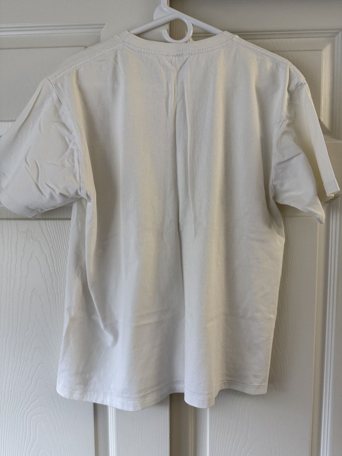 Bape BAPE White Purple Busy Works T-Shirt Size US L / EU 52-54 / 3 - 2 Thumbnail