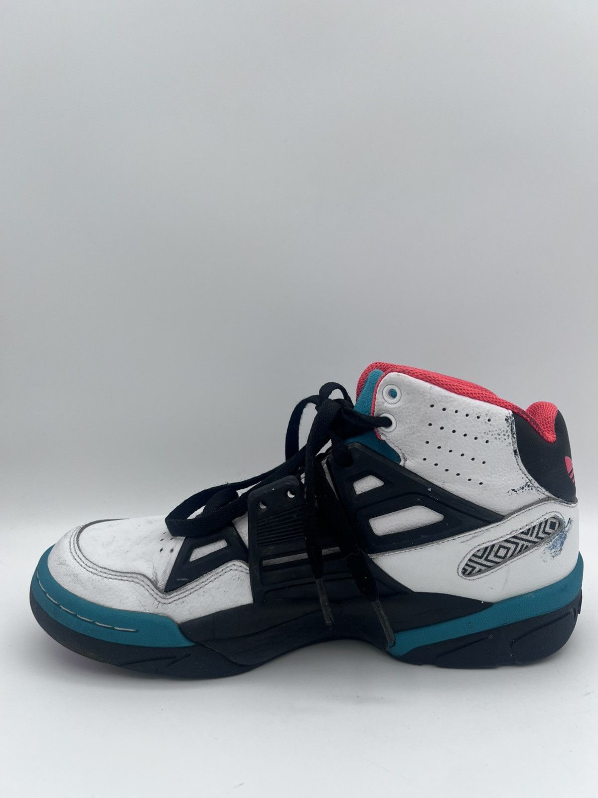 Other Adidas Mutumbo 2 Size 8.5 Mens White Teal Orange Size US 8.5 / EU 41-42 - 5 Thumbnail