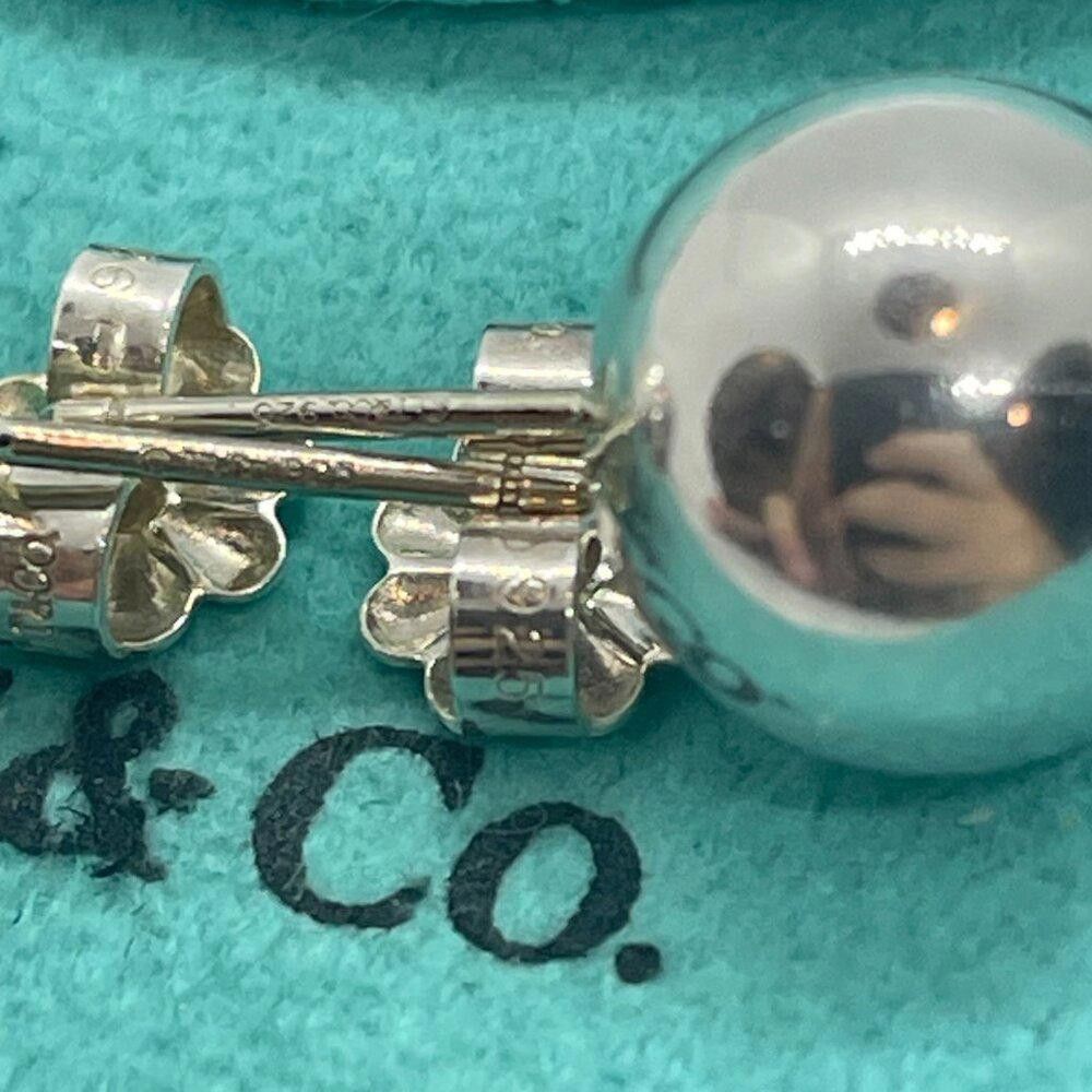 Tiffany & Co. Tiffany Sterling Silver Hardwear Bead Ball Stud Earrings Size ONE SIZE - 6 Thumbnail