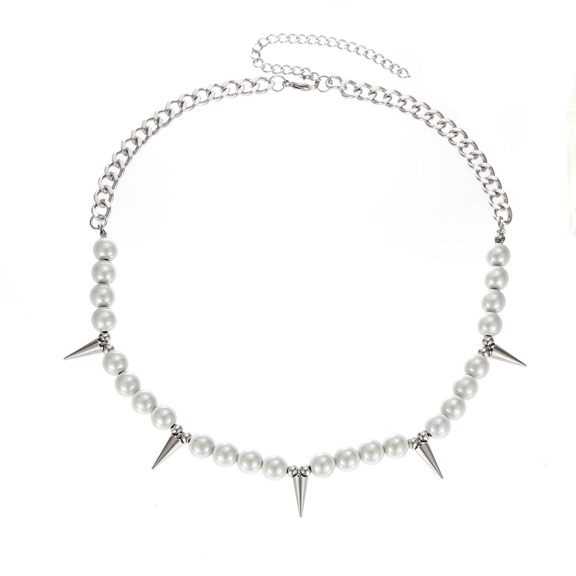 Jewelry Geometric Titanium Necklace Size ONE SIZE - 4 Thumbnail