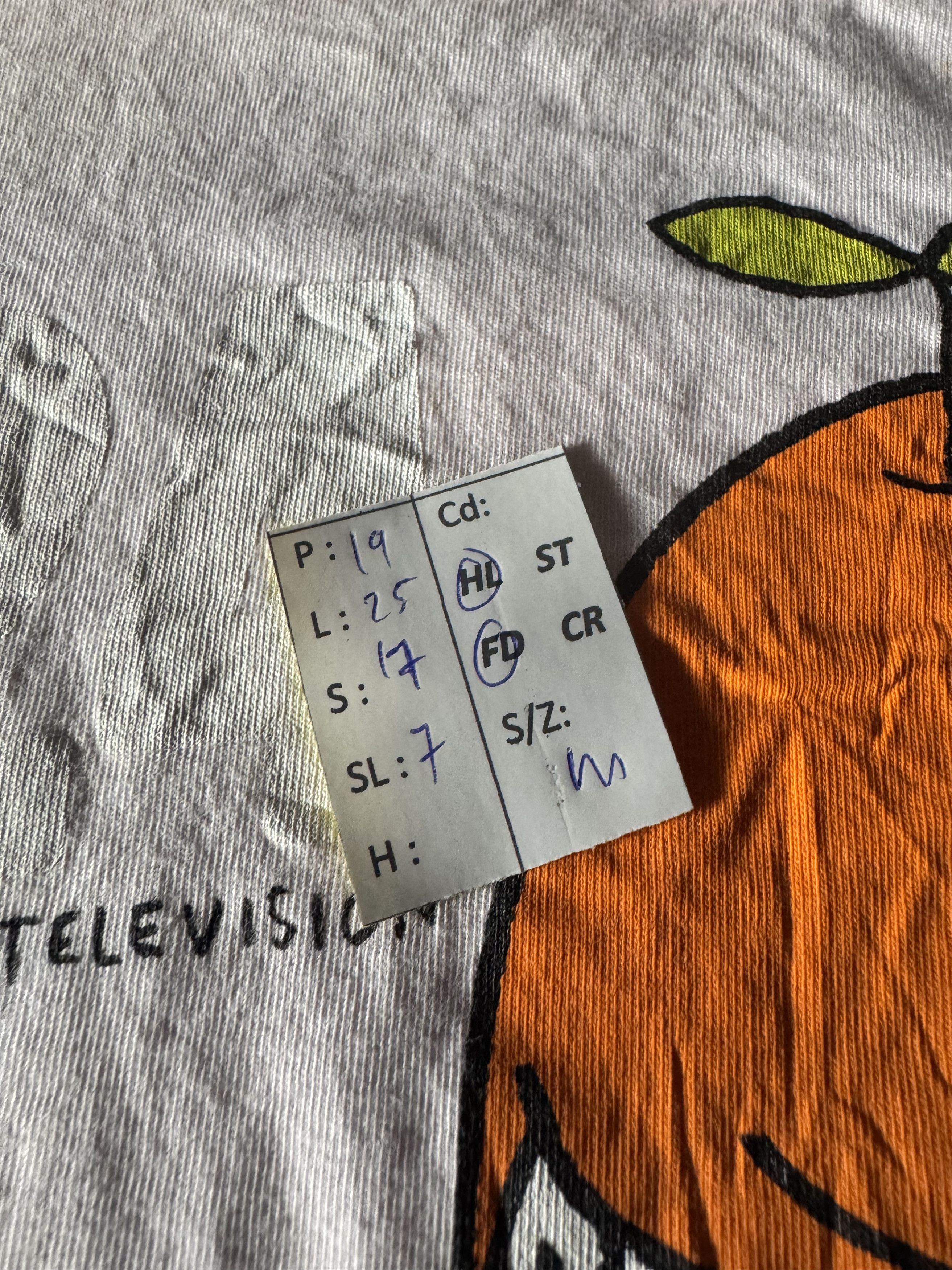 Japanese Brand THRASHED FADED VINTAGE 90'S 24 HOUR TELEVISION VERY RARE Size US M / EU 48-50 / 2 - 20 Thumbnail