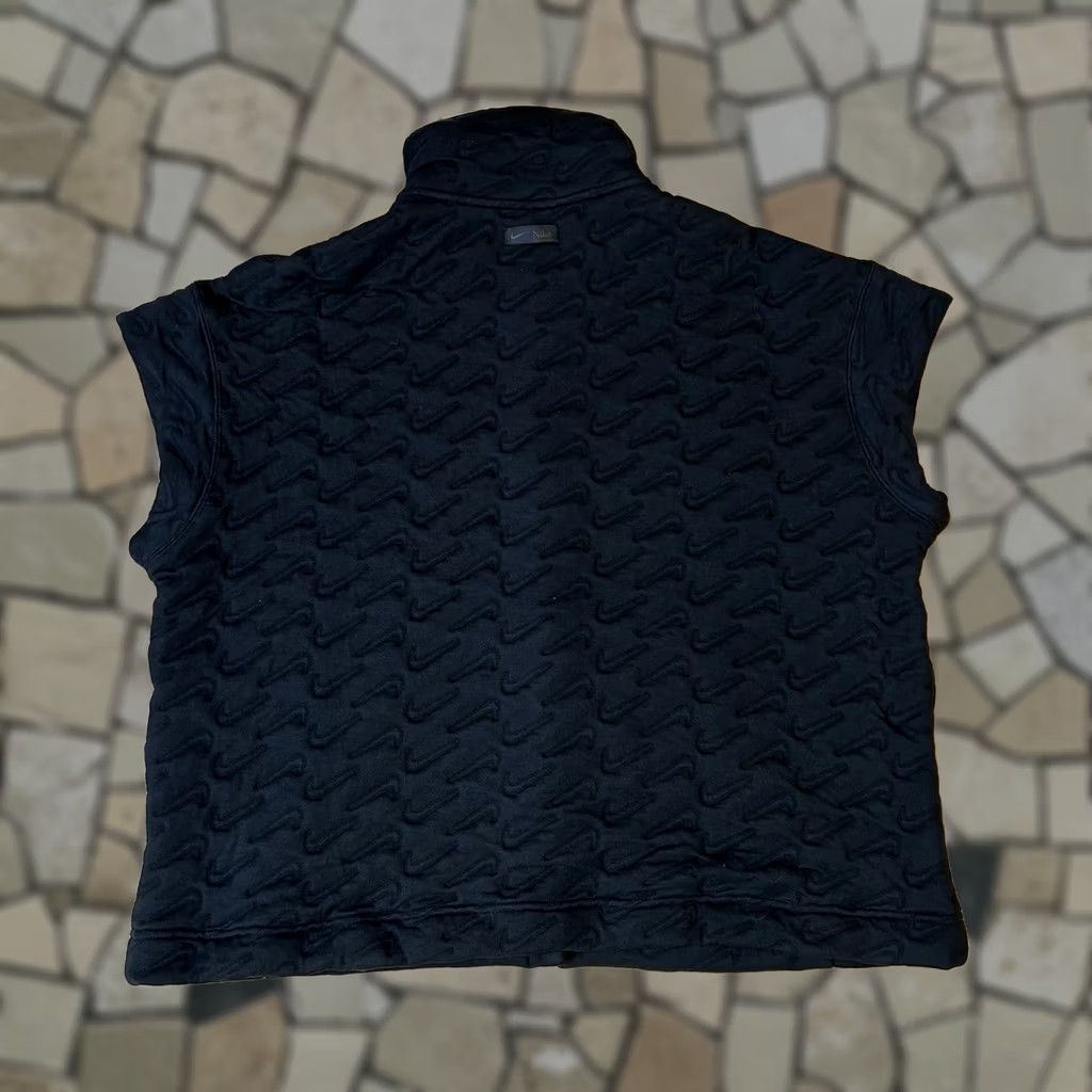 Nike Nike Sportswear Phoenix Fleece Oversized Jacquard Gilet Vest Black Women's M Size M / US 6-8 / IT 42-44 - 1 Thumbnail