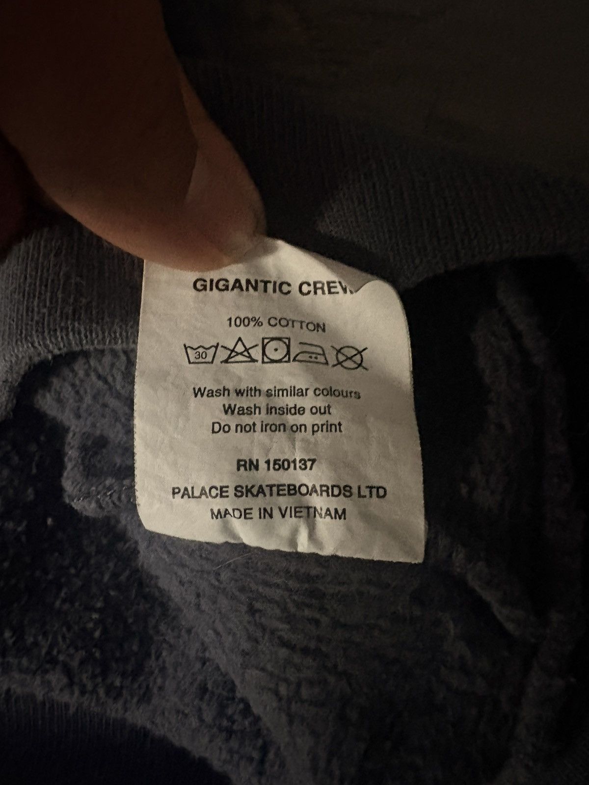 Palace Palace crewneck, big logo Size US XXL / EU 58 / 5 - 6 Thumbnail