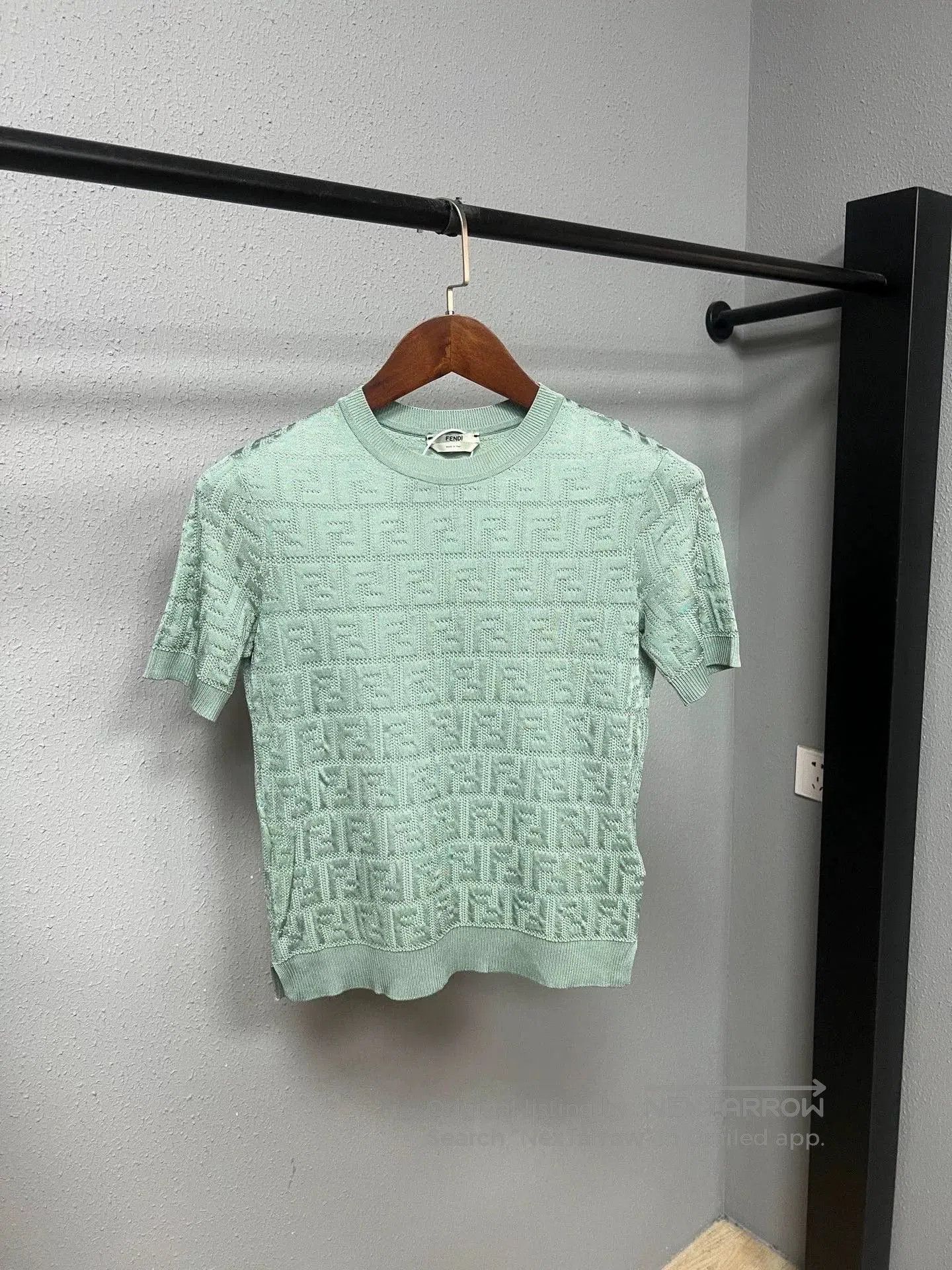 Fendi Fendi Dark Pattern Knit Sweater. Size XS / US 0-2 / IT 36-38 - 1 Thumbnail