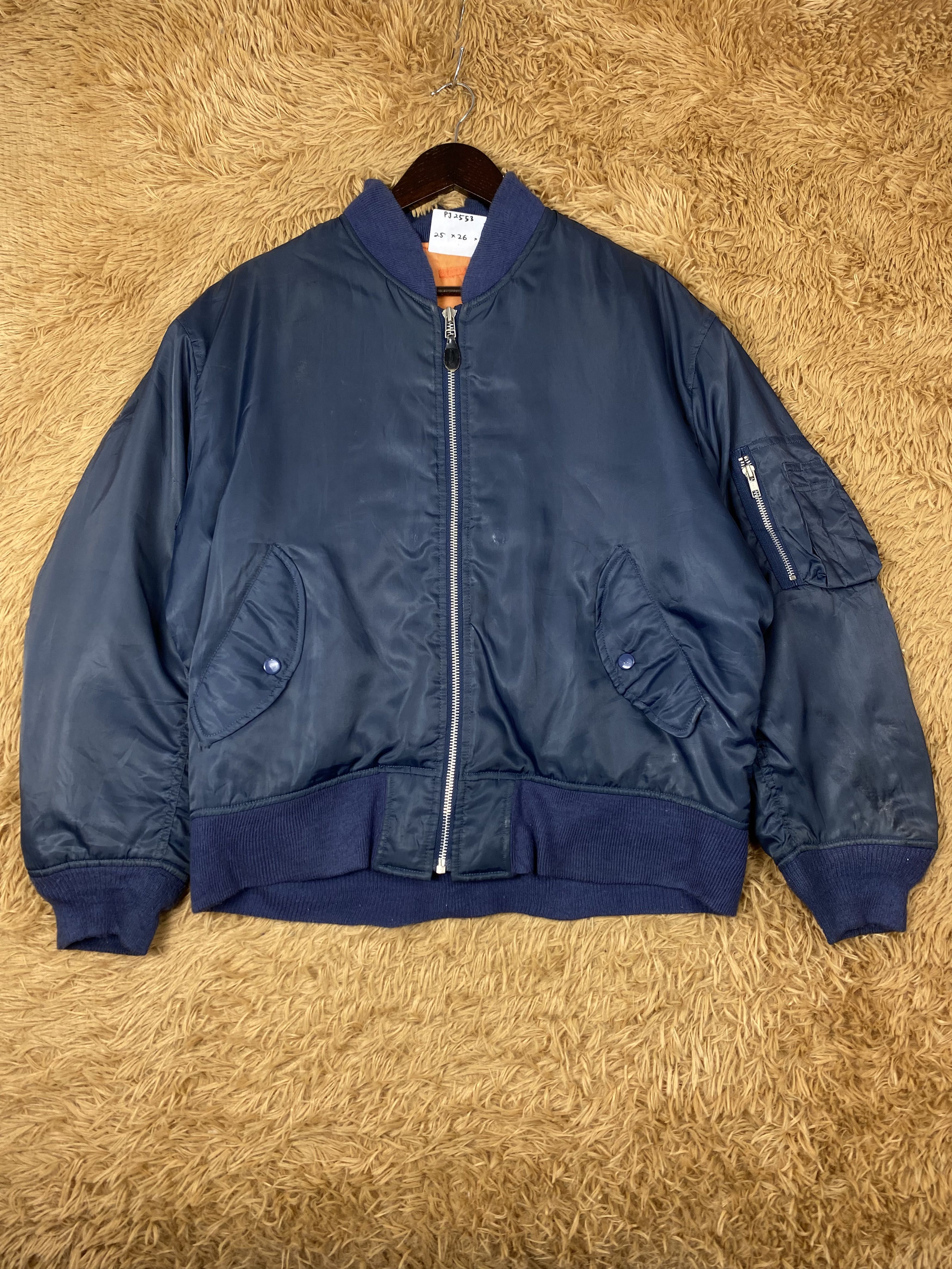 Japanese Brand Vintage Japanese Brand Bombers Jacket PJ2553 Size US L / EU 52-54 / 3 - 1 Thumbnail