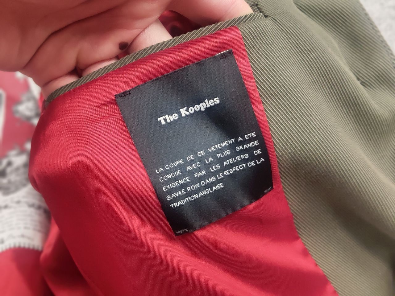 The Kooples The Kooples Short Khaki Military Button pocket Blazer Jacket Size S / US 4 / IT 40 - 14 Thumbnail