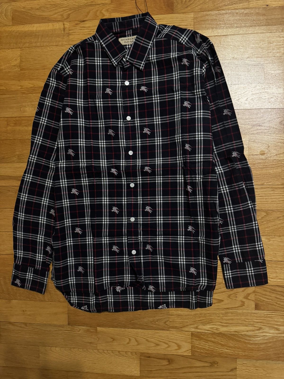 Burberry Burberry Check Shirt Size US M / EU 48-50 / 2 - 3 Thumbnail
