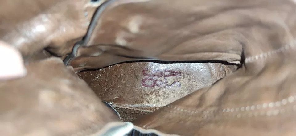 Allsaints AS 98 All Saints Brown Leather Boots Distressed Size US 10 / EU 43 - 12 Thumbnail