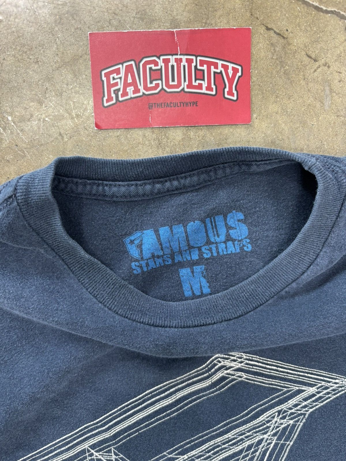 Vintage Famous Stars Drawn F Logo Tee Medium y2k Size US M / EU 48-50 / 2 - 3 Thumbnail