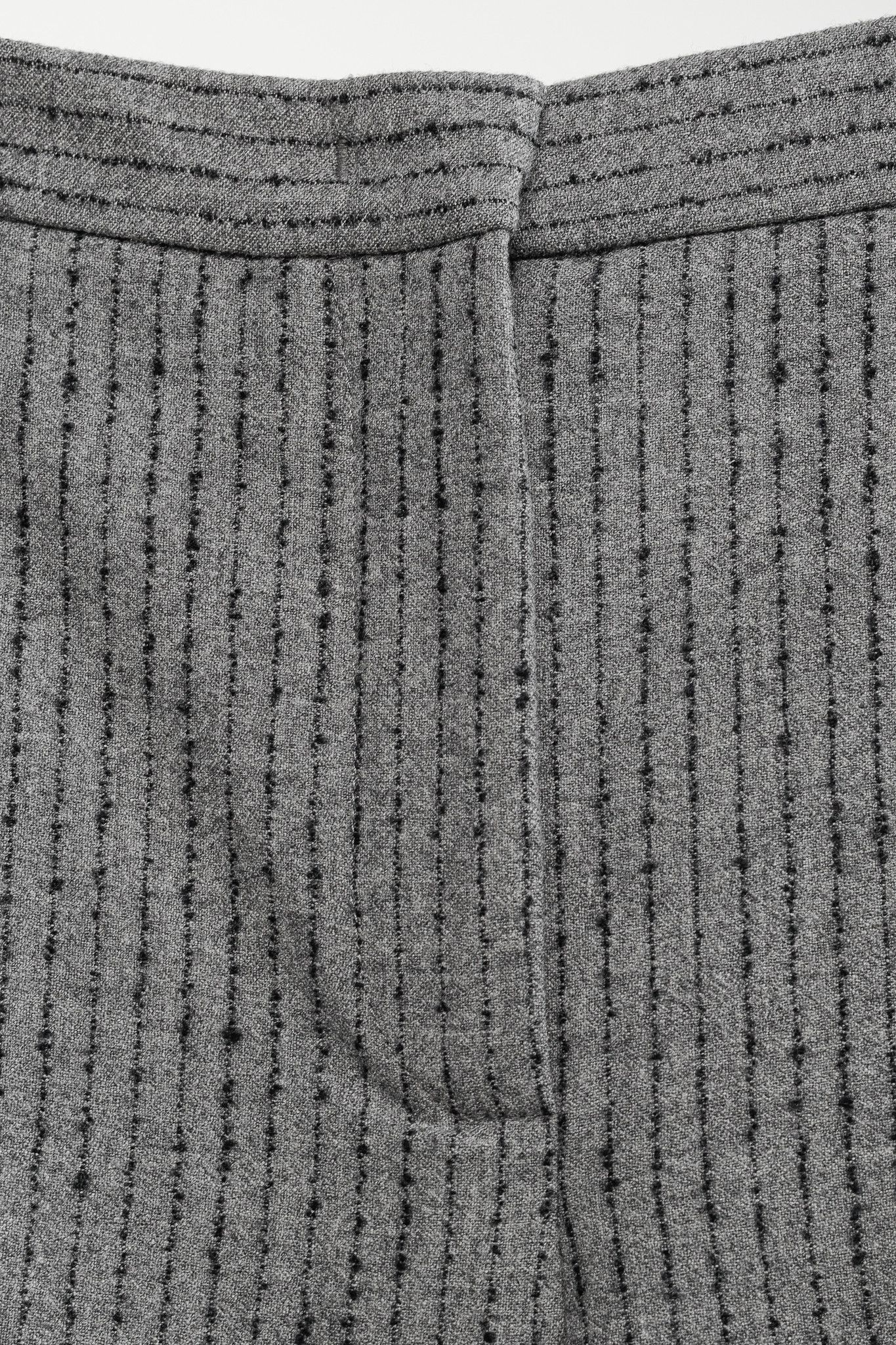 Fabiana Filippi Fabiana Filippi Grey Pin Striped Wool Pants Size 30" / US 8 / IT 44 - 7 Thumbnail