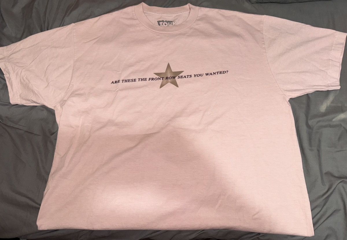 Travis Scott Travis Scott Utopia Circus Maximus Pink star tee Size US XL / EU 56 / 4 - 1 Thumbnail