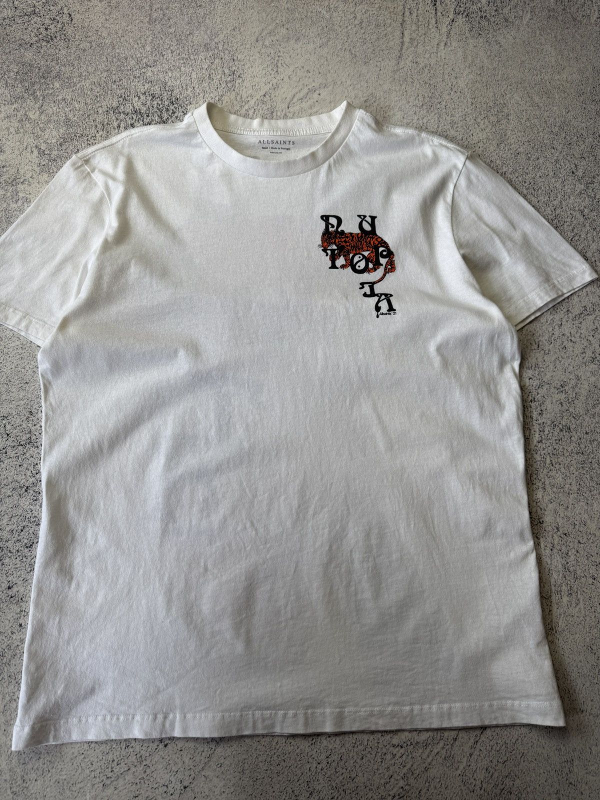 Allsaints Mens Allsaints Tiger T Shirt Size US S / EU 44-46 / 1 - 7 Thumbnail