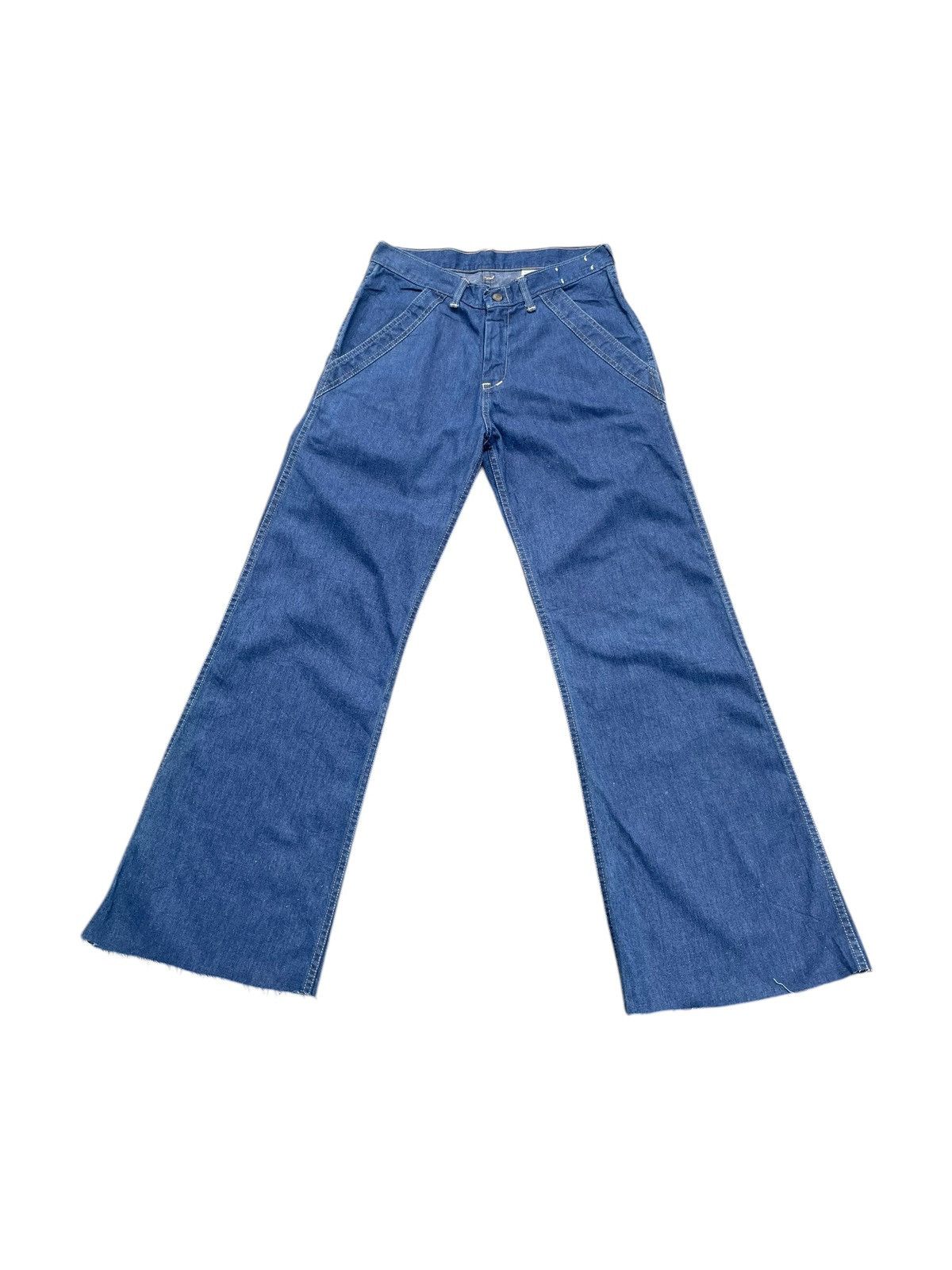 Other Vintage 70’s Unknown Flare Jeans Size US 28 / EU 44 - 1 Thumbnail