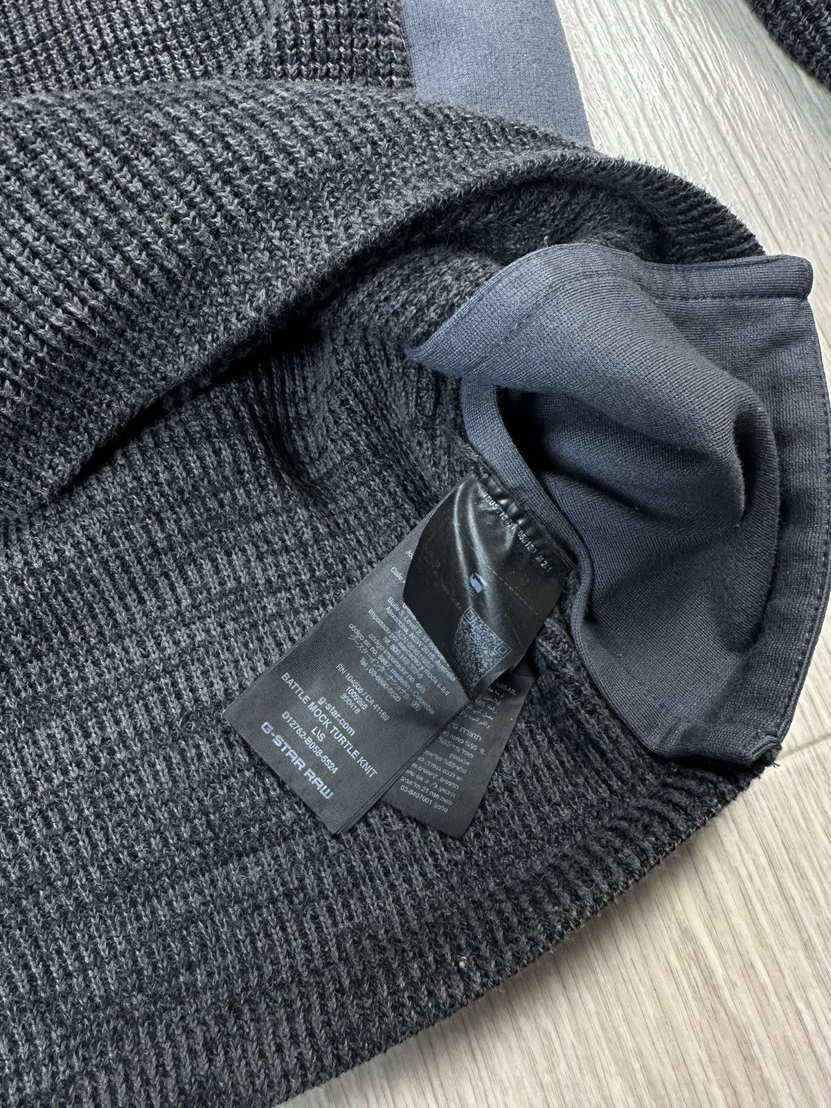 G-Star Y2K Raw G Star Knit 1/4 Zip Sweater Size US M / EU 48-50 / 2 - 8 Thumbnail