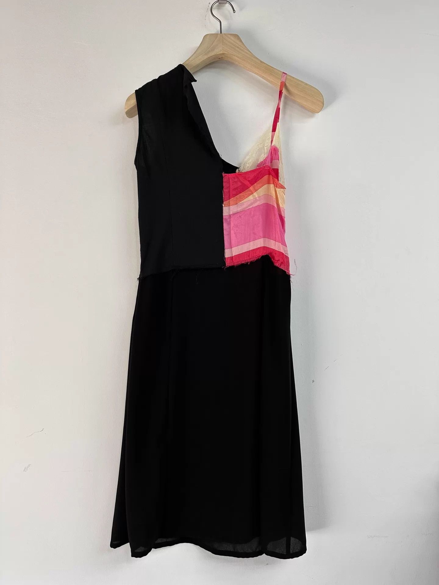 Comme des Garcons Rei Kawakubo CDG Tricot colorblocked cami dress 3-material Size S / US 4 / IT 40 - 4 Thumbnail