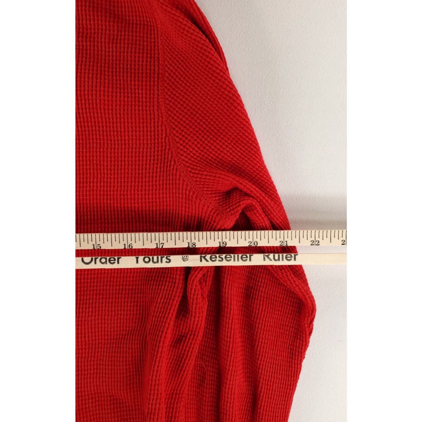 Polo Ralph Lauren Polo Ralph Lauren Hoodie Mens M Red Thermal Drawstring Kangaroo Pouch Size US M / EU 48-50 / 2 - 5 Thumbnail
