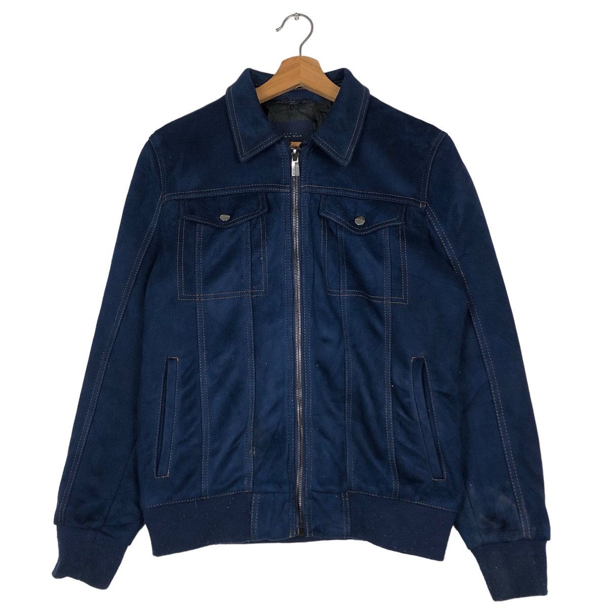 Hysteric Glamour 🔥Vintage Biker Jacket Soft Leather Zara Man Japan Size US M / EU 48-50 / 2 - 1 Thumbnail