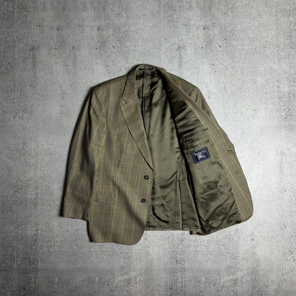 Burberry × Burberry Prorsum × Vintage Vintage 90s Burberrys Wool Balzer Bennet-s Size 50S - 6 Thumbnail